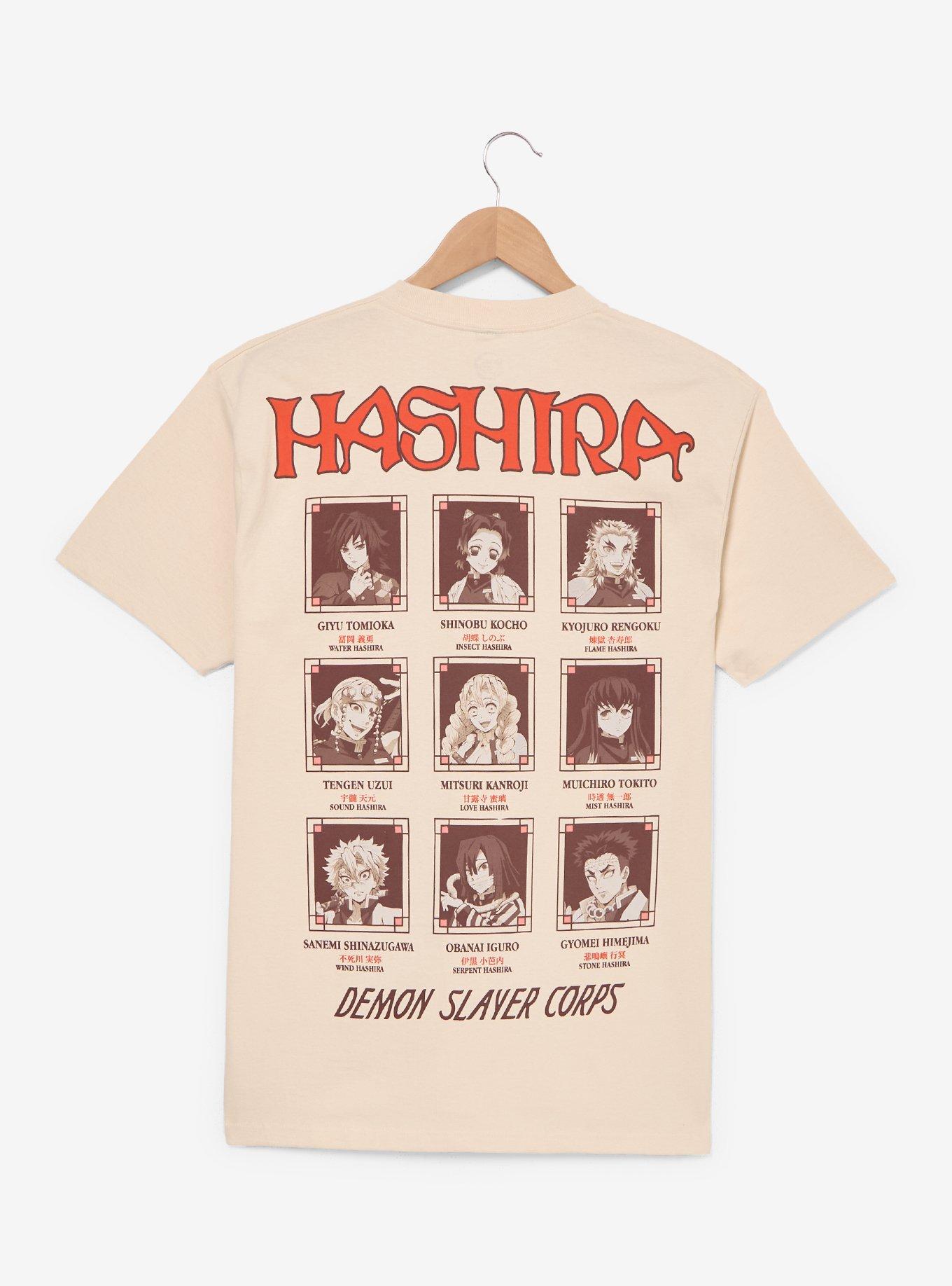 Demon Slayer: Kimetsu no Yaiba Hashira Headhsots T-Shirt - BoxLunch Exclusive, , hi-res