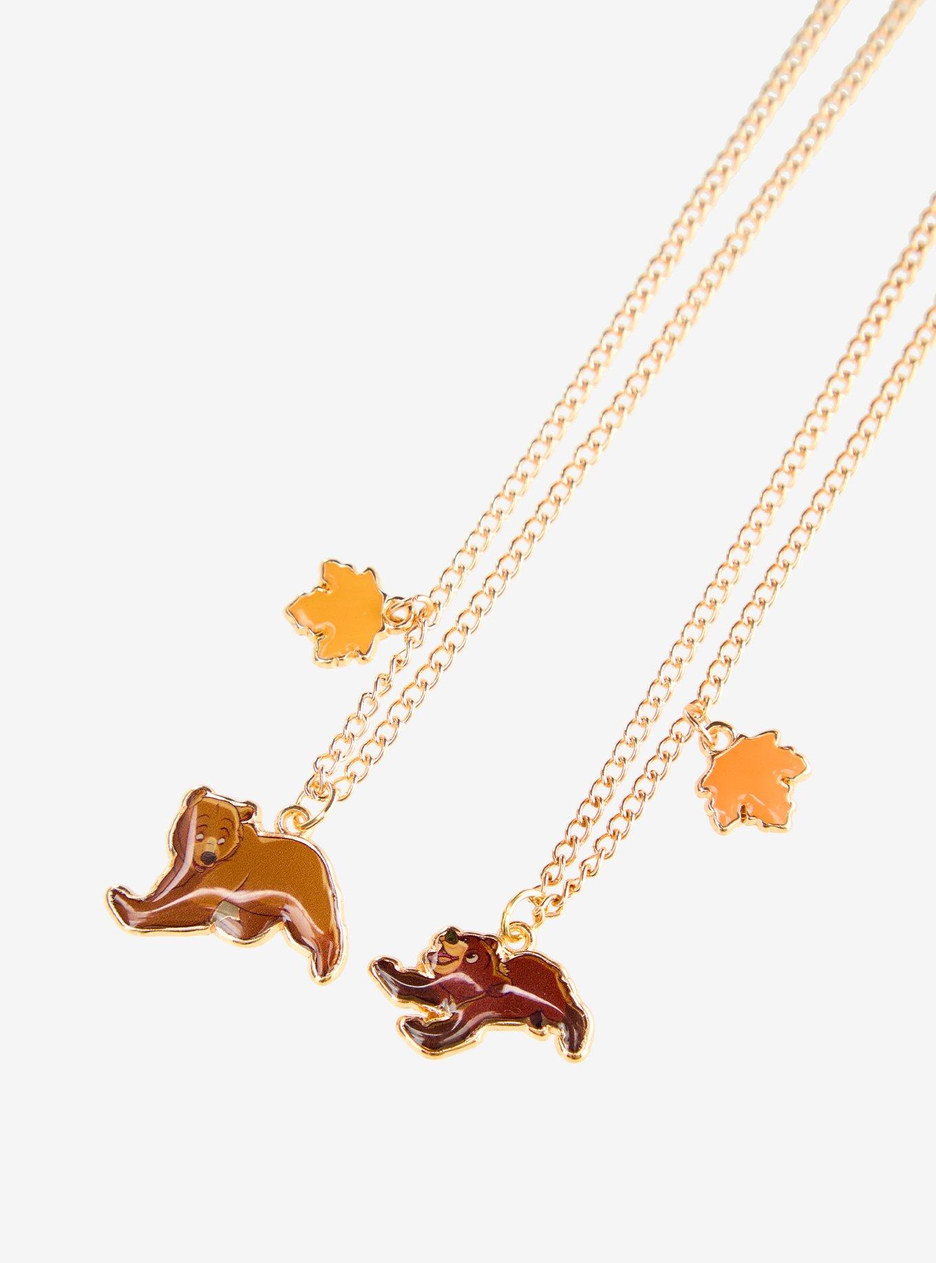 Disney Brother Bear Koda & Kenai Necklace Set - BoxLunch Exclusive, , alternate - view 3