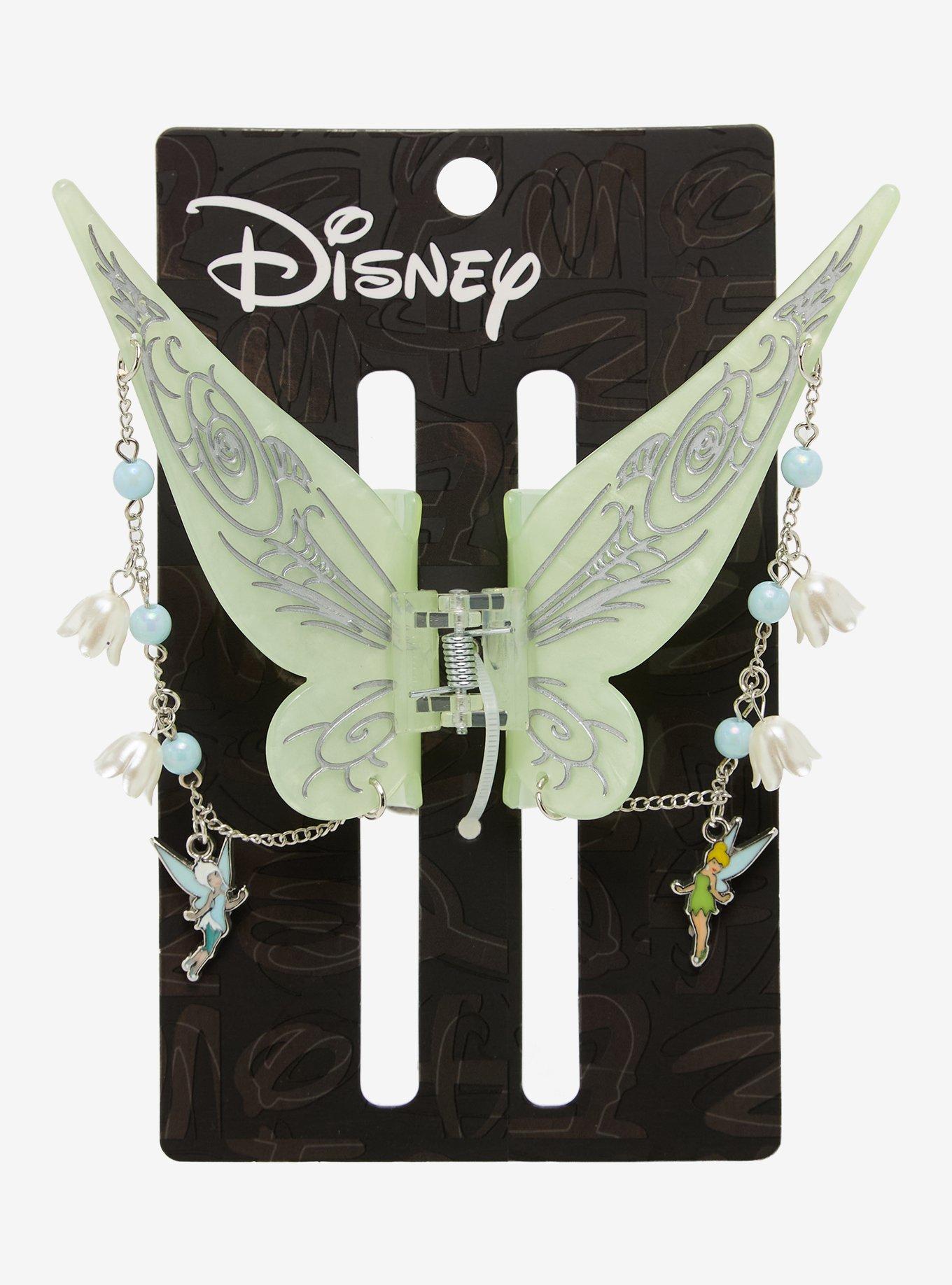 Disney Tinker Bell & Periwinkle Wings Figural Claw Clip with Charm - BoxLunch Exclusive, , alternate - view 3