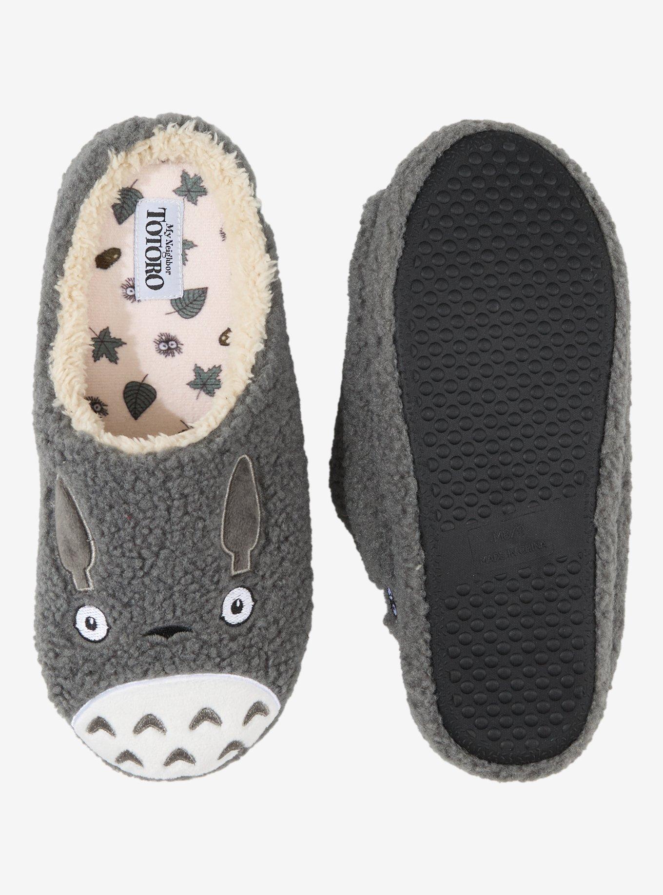 Studio Ghibli&reg; My Neighbor Totoro Sherpa Totoro Slippers - BoxLunch Exclusive, , hi-res