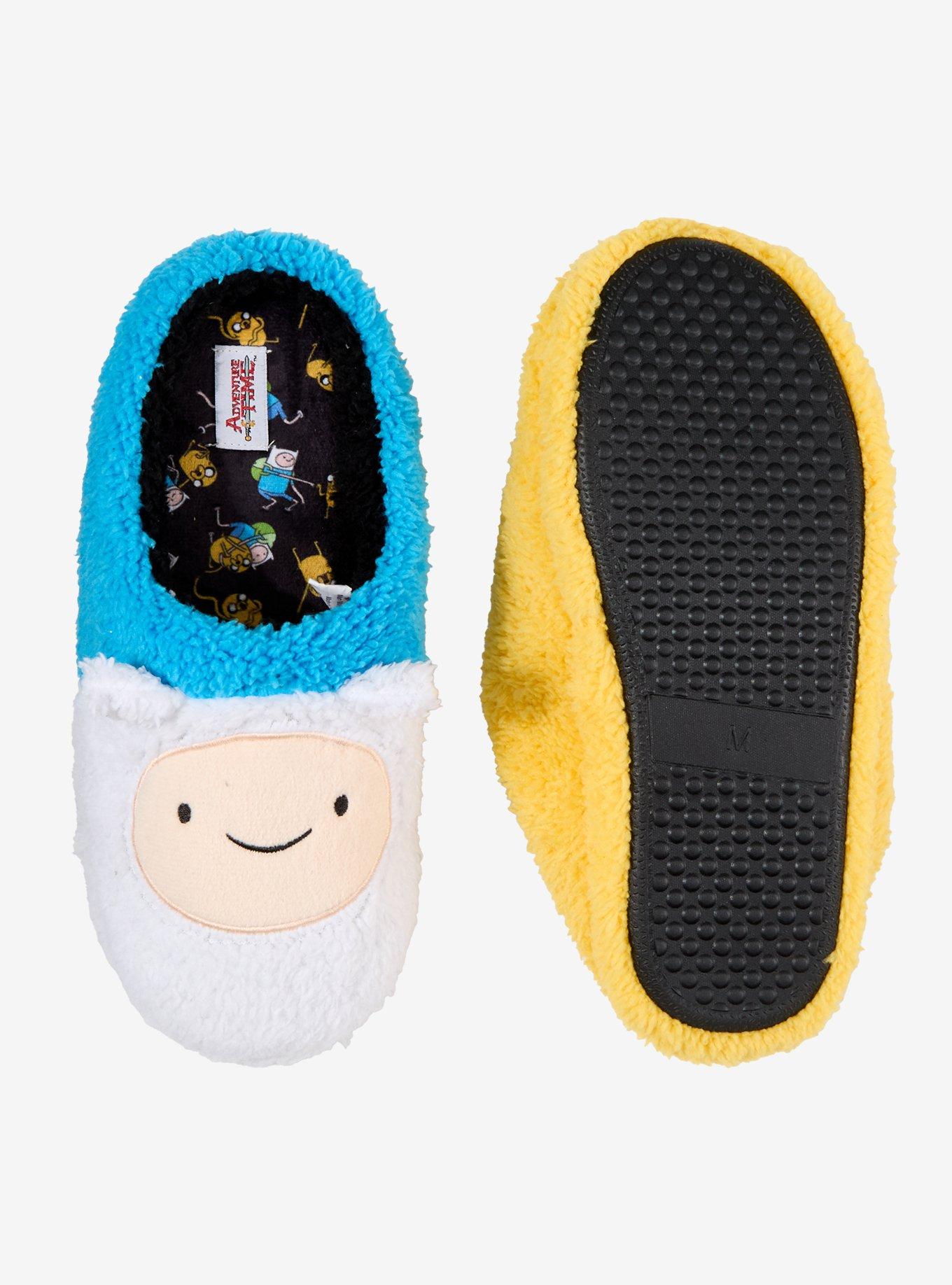 Adventure Time Jake & Finn Slippers - BoxLunch Exclusive, , hi-res