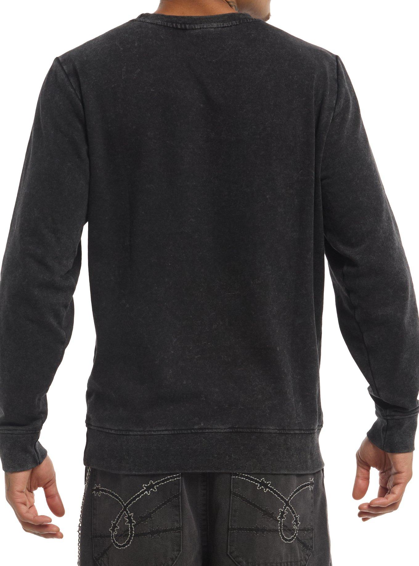 Ozzy Osbourne Angel Sweatshirt, BLACK, alternate - view 3