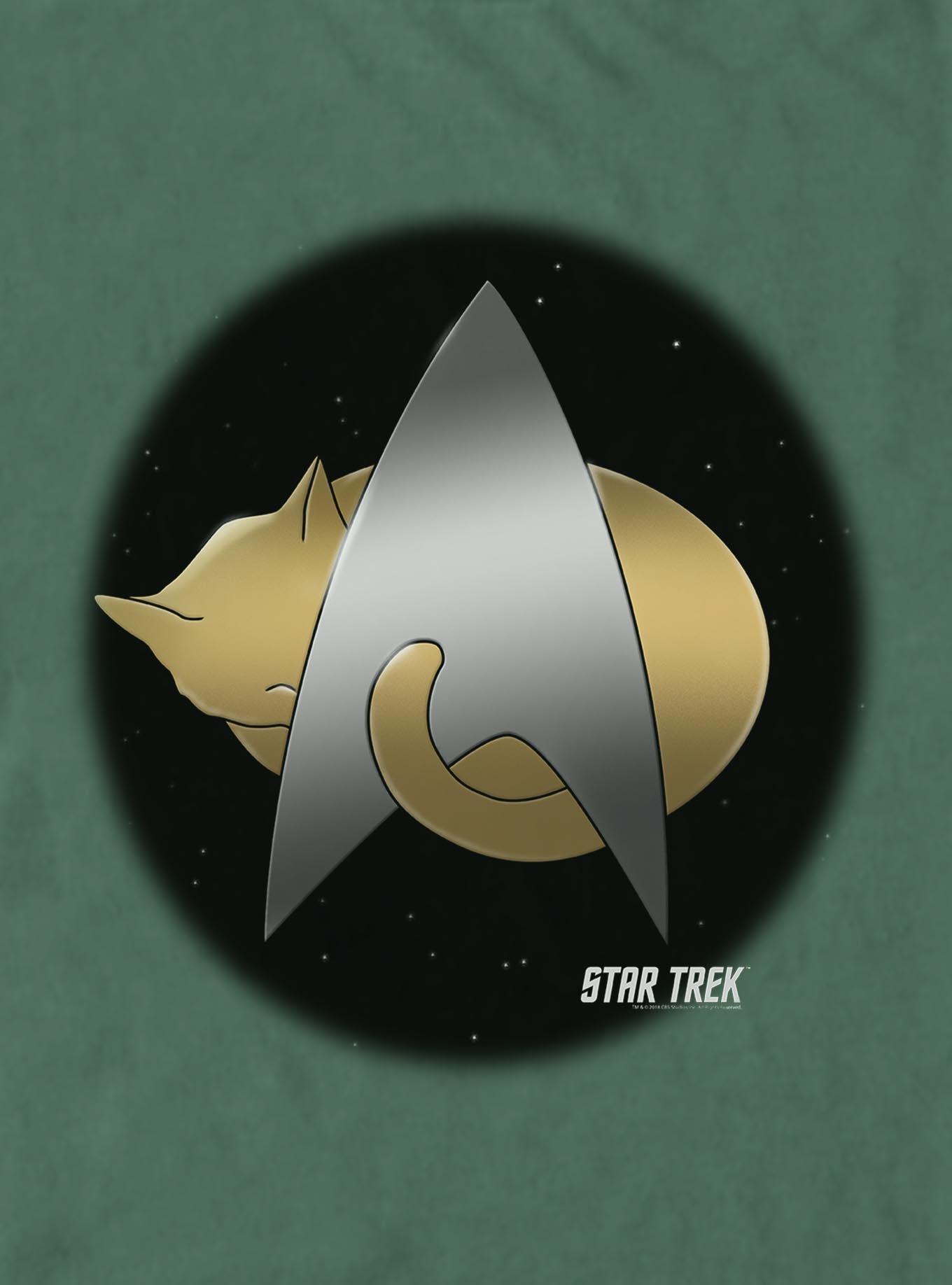 Star Trek Boldly Cat Nap Garment-Dyed T-Shirt, , hi-res