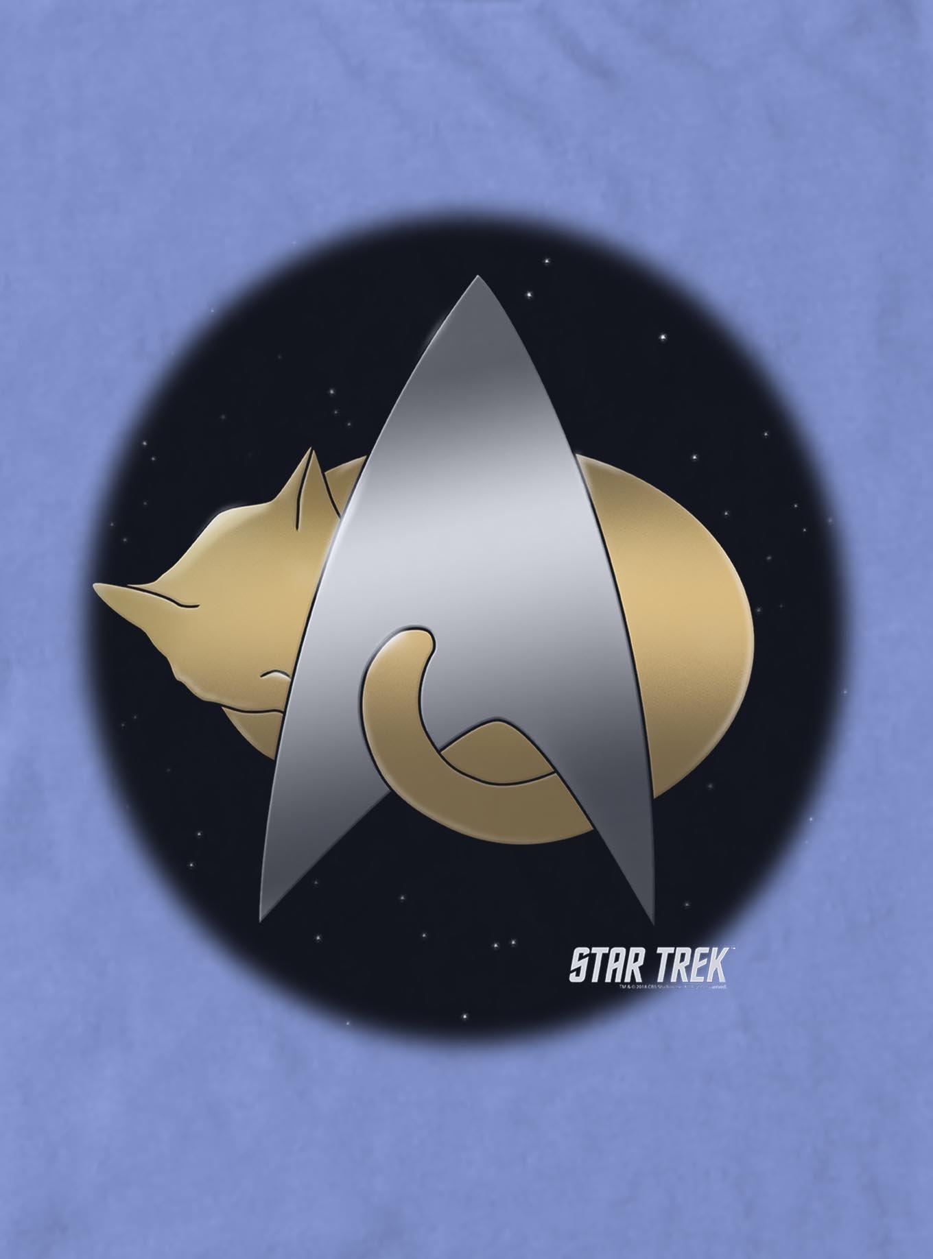 Star Trek Boldly Cat Nap Garment-Dyed T-Shirt, , hi-res