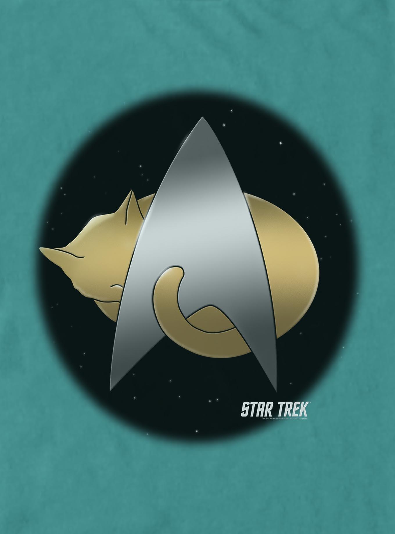 Star Trek Boldly Cat Nap Garment-Dyed T-Shirt, , hi-res