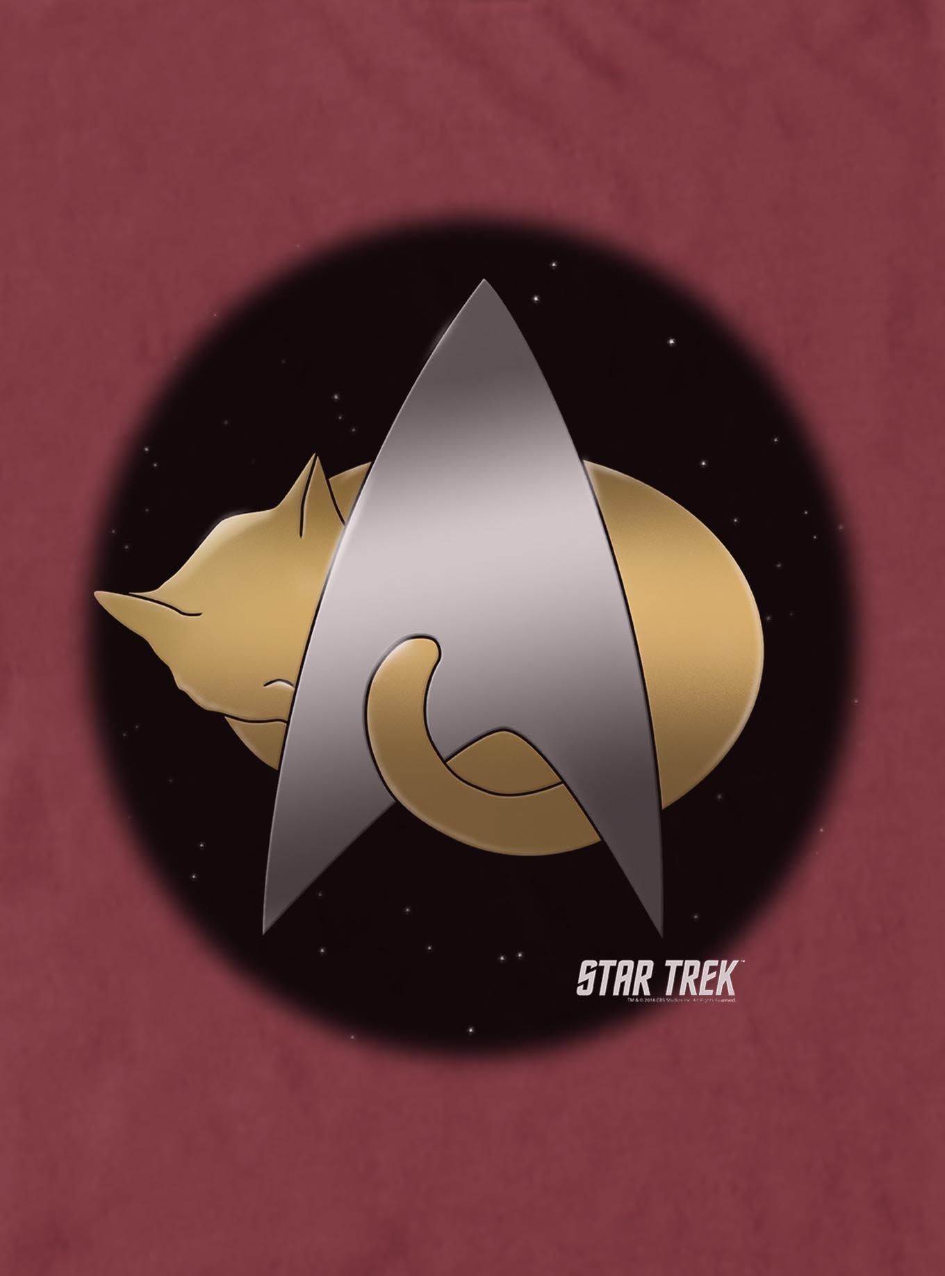 Star Trek Boldly Cat Nap Garment-Dyed T-Shirt, , hi-res