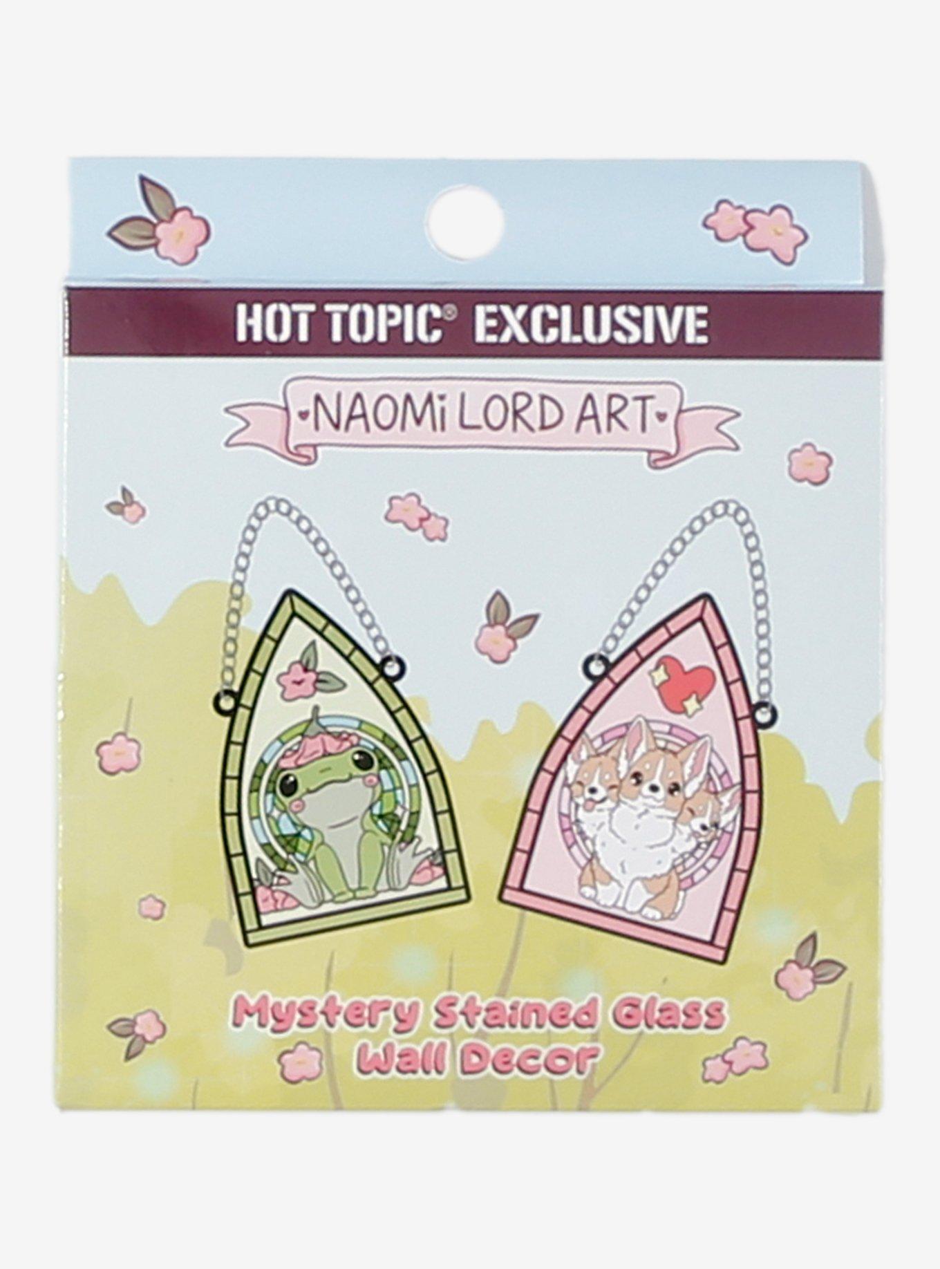 Stained Glass Blind Box Wall D&eacute;cor By Naomi Lord Art Hot Topic Exclusive, , hi-res