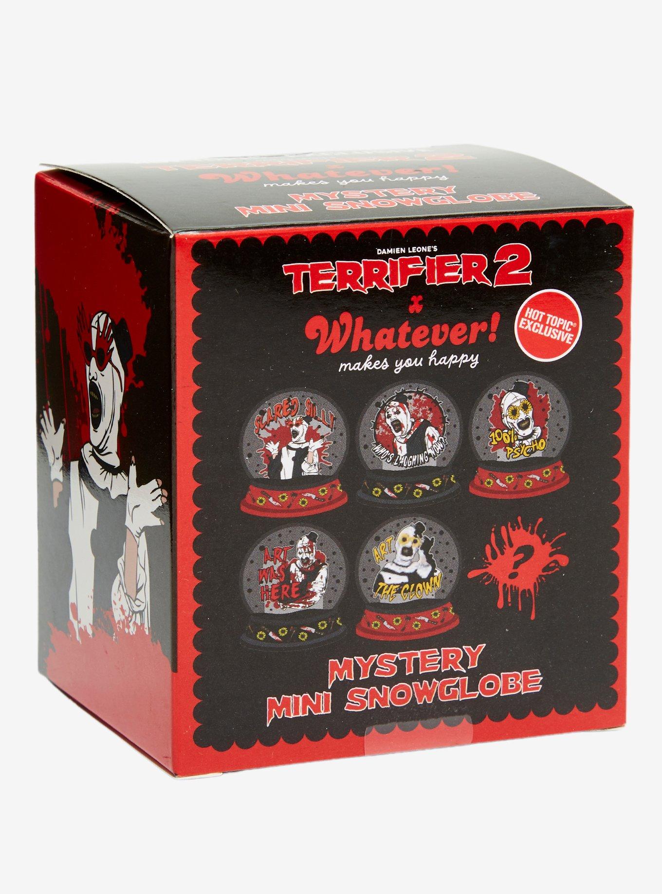 Whatever! Makes You Happy Terrifier 2 Blind Box Mini Snow Globe Hot Topic Exclusive, , alternate - view 3