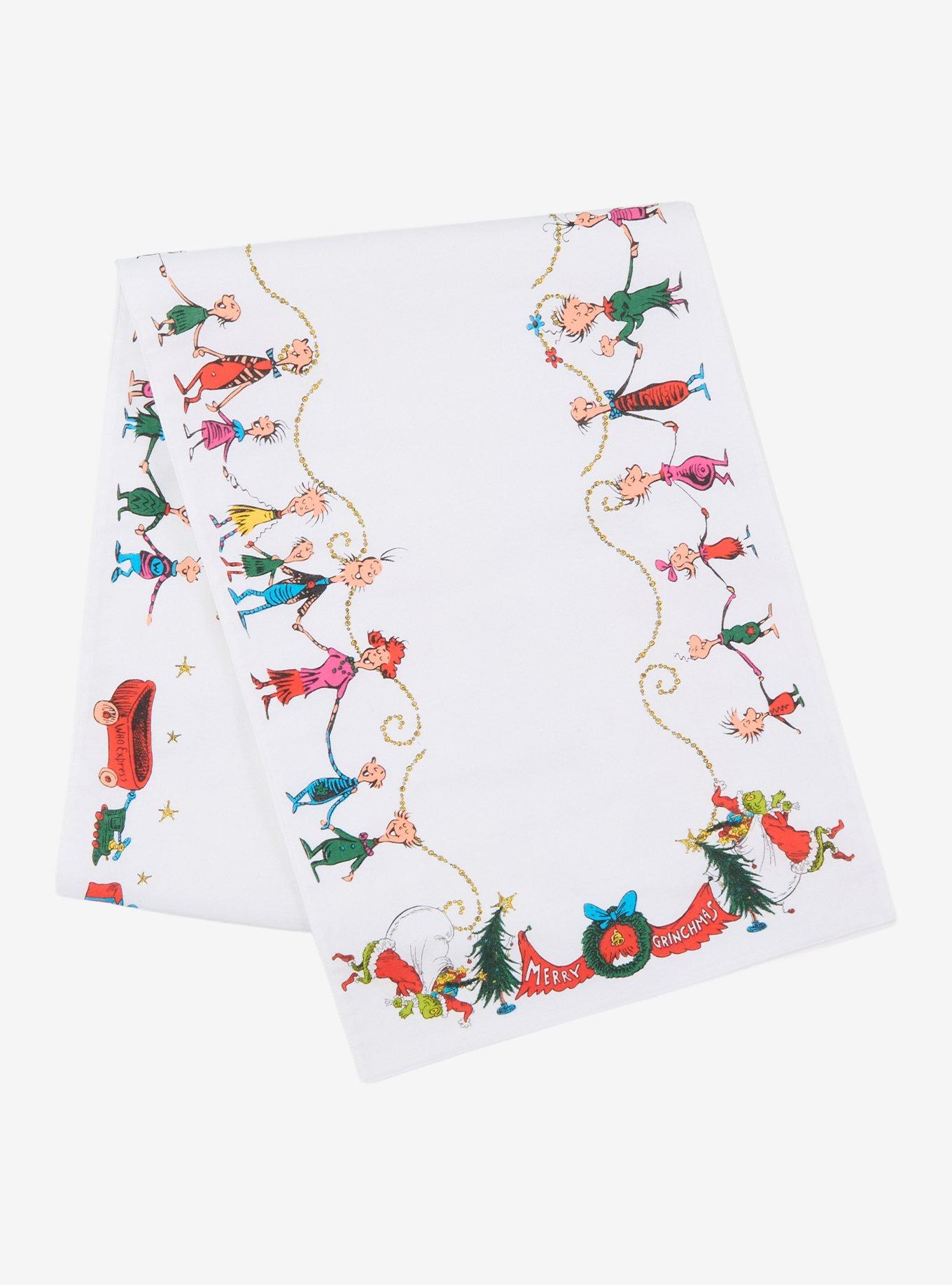 Dr. Seuss How The Grinch Stole Christmas The Whos Table Runner, , alternate - view 3