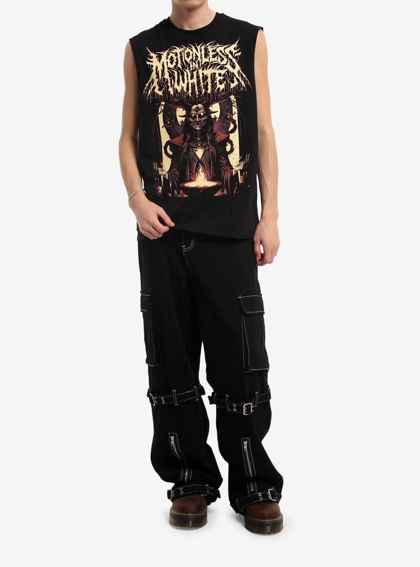 Motionless In White Demon Muscle Tank Top, , hi-res