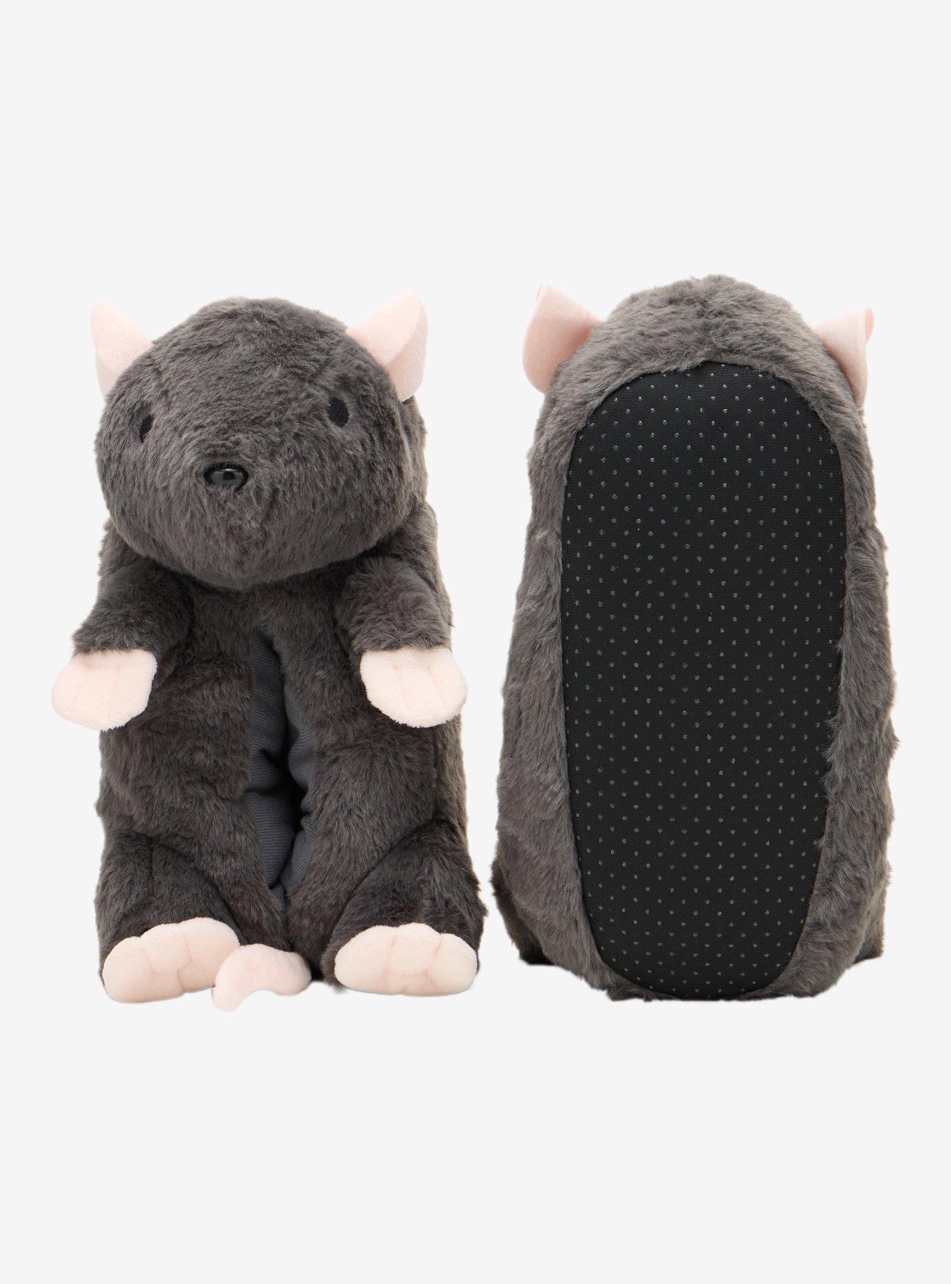 Rat Plush Slippers, MULTI, alternate - view 2