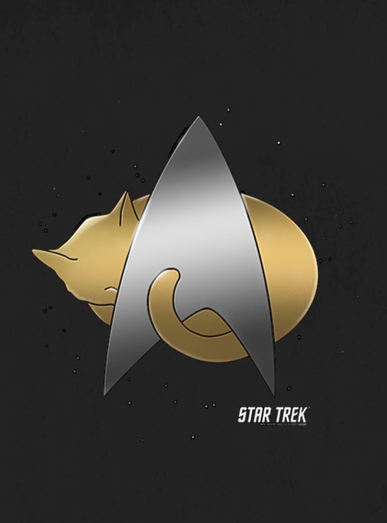 Star Trek Boldly Cat Nap Crew Sweatshirt, , hi-res