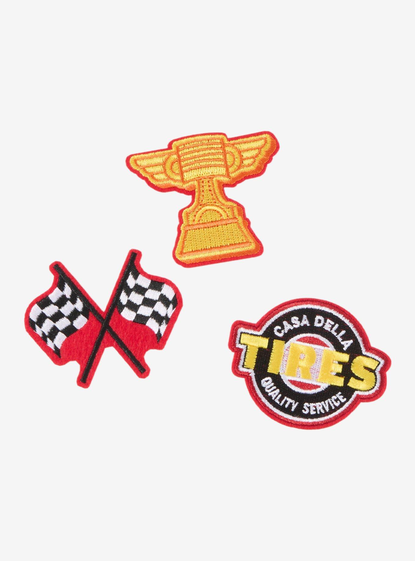 Disney Pixar Cars Lightning McQueen Black Mini Canvas Tote with Patches - BoxLunch Exclusive, , alternate - view 3