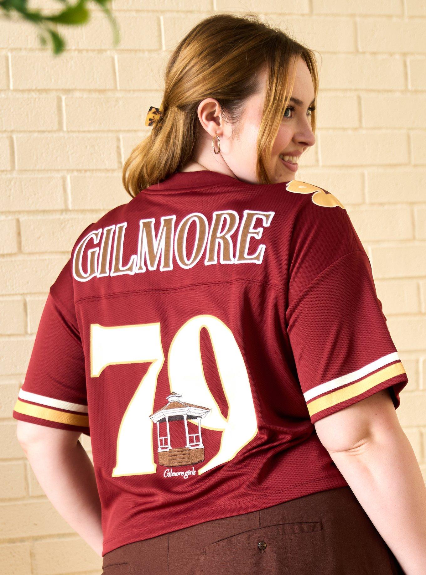 Gilmore Girls Stars Hollow Women's Plus Cropped Football Jersey - BoxLunch Exclusive