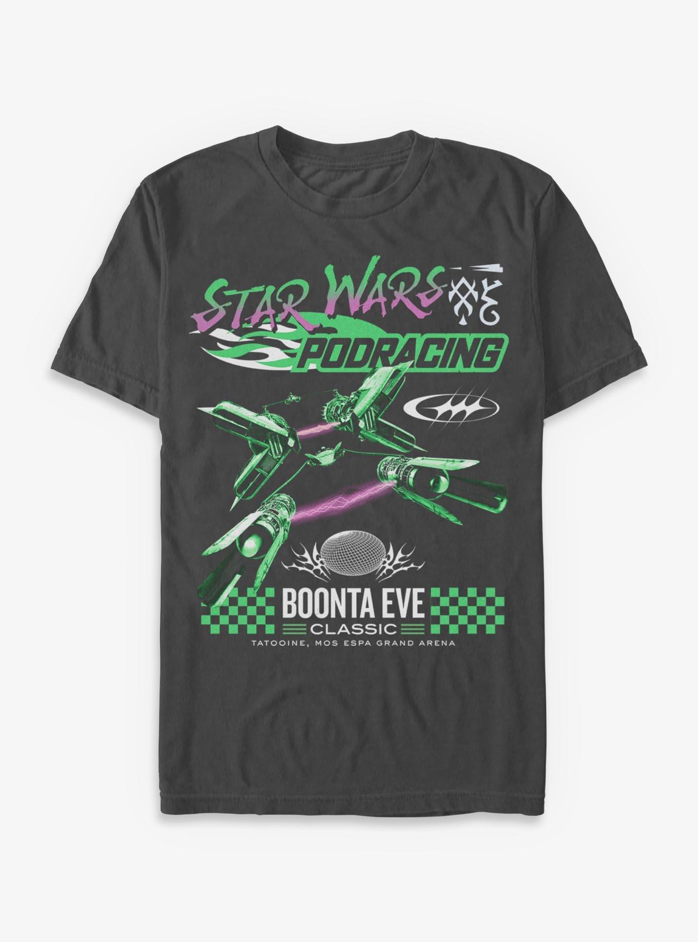 Star Wars Boonta Eve Mos Espa Podracing T-Shirt Hot Topic Exclusive, , hi-res
