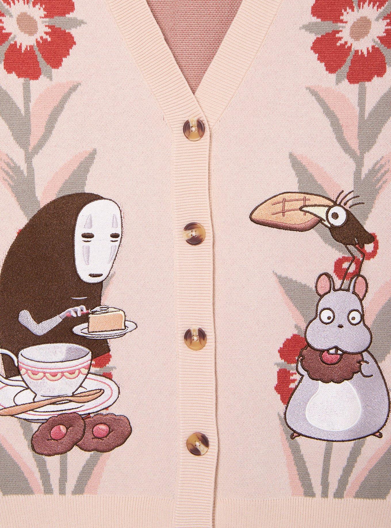 Studio Ghibli® Spirited Away Pink Women's Cardigan - BoxLunch Exclusive