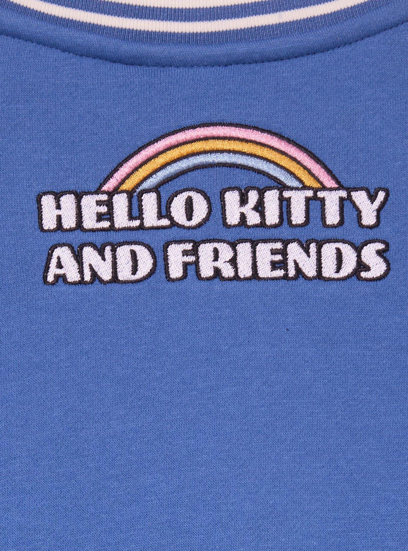 Sanrio Hello Kitty and Friends Embroidered Crewneck - BoxLunch Exclusive, MULTI, alternate - view 4