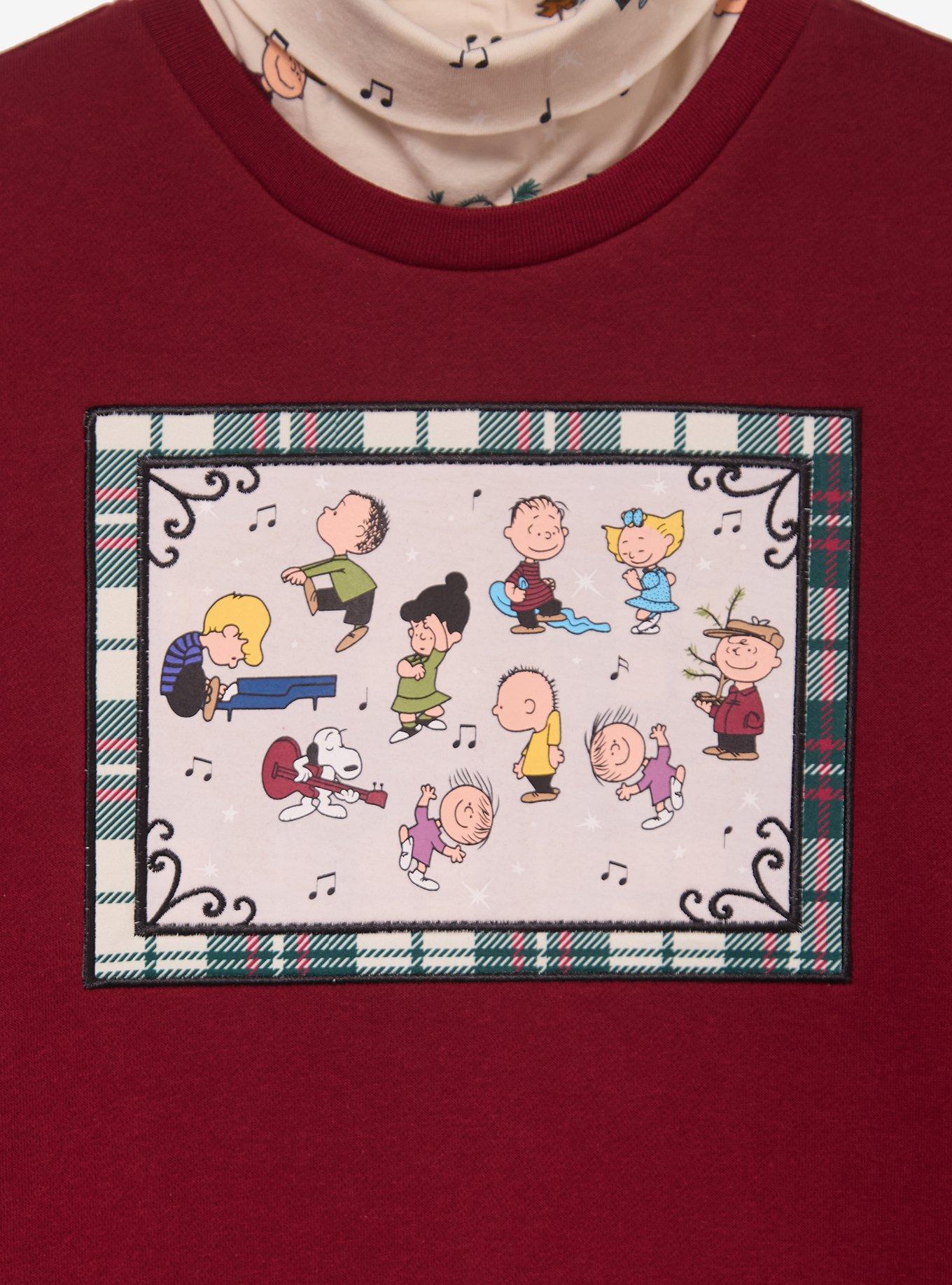 Peanuts A Charlie Brown Christmas Women's Plus Turtleneck - BoxLunch Exclusive