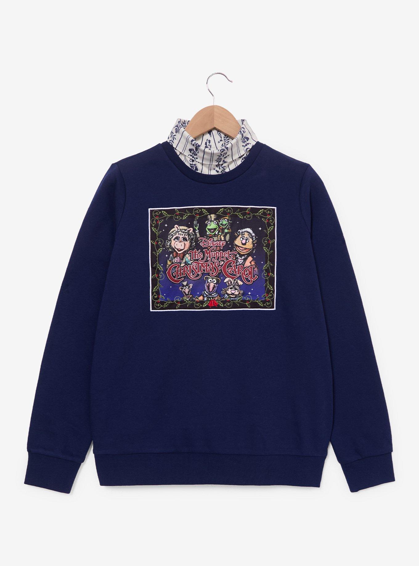 Disney The Muppet Christmas Carol Women's Plus Size Turtleneck Crewneck - BoxLunch Exclusive, , alternate - view 2