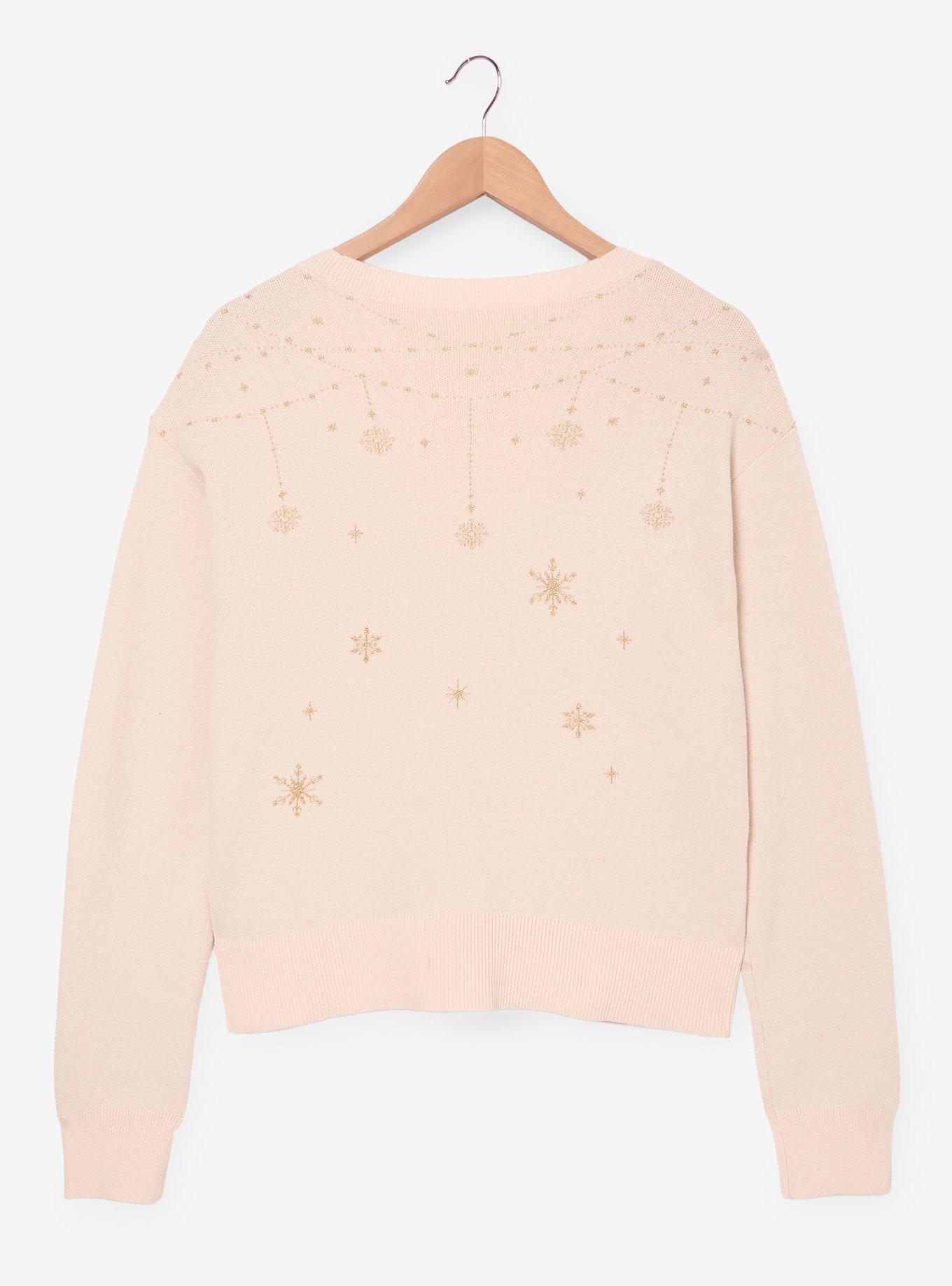 Disney Peter Pan Tinker Bell Women's Plus Holiday Cardigan - BoxLunch Exclusive