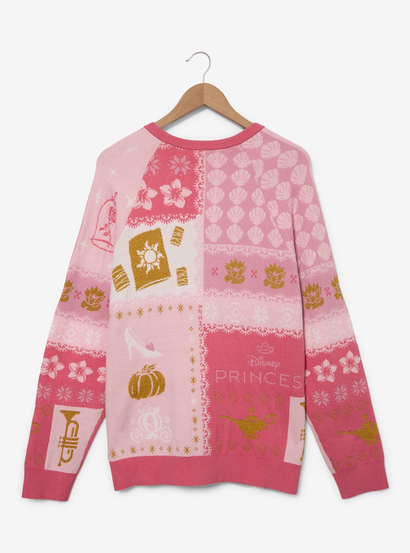 Disney Princess Patchwork Holiday Sweater - BoxLunch Exclusive