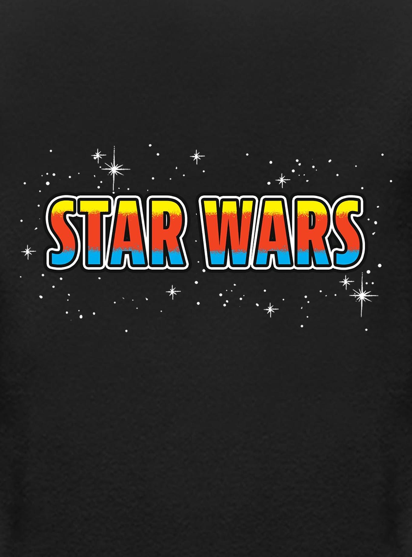 Star Wars Starry Logo Hoodie BoxLunch Exclusive, , hi-res
