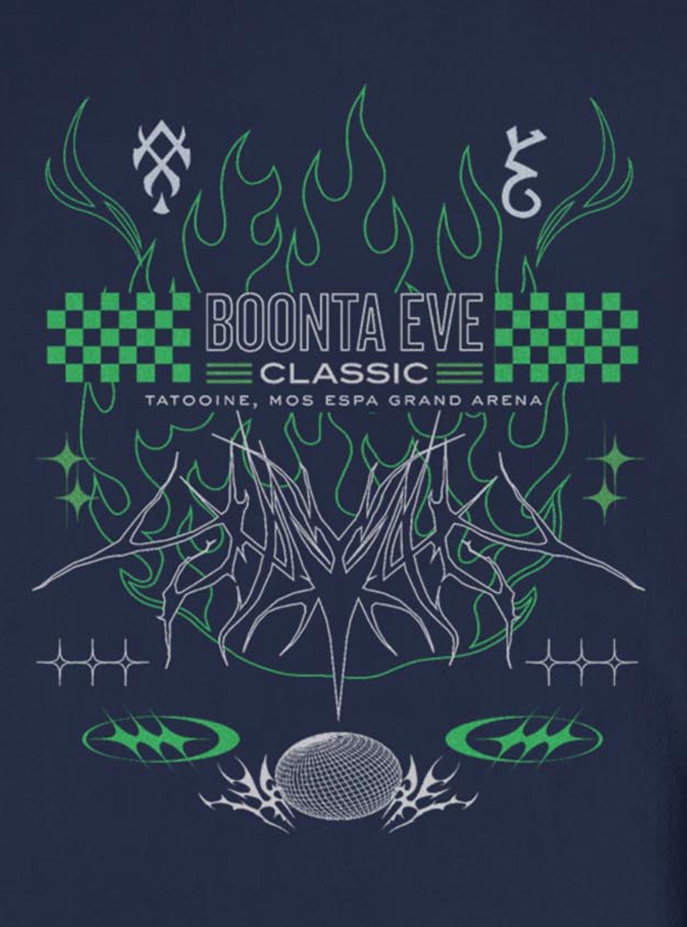 Star Wars Boonta Eve Mos Espa Podracing Sweatshirt BoxLunch Exclusive, NAVY, alternate