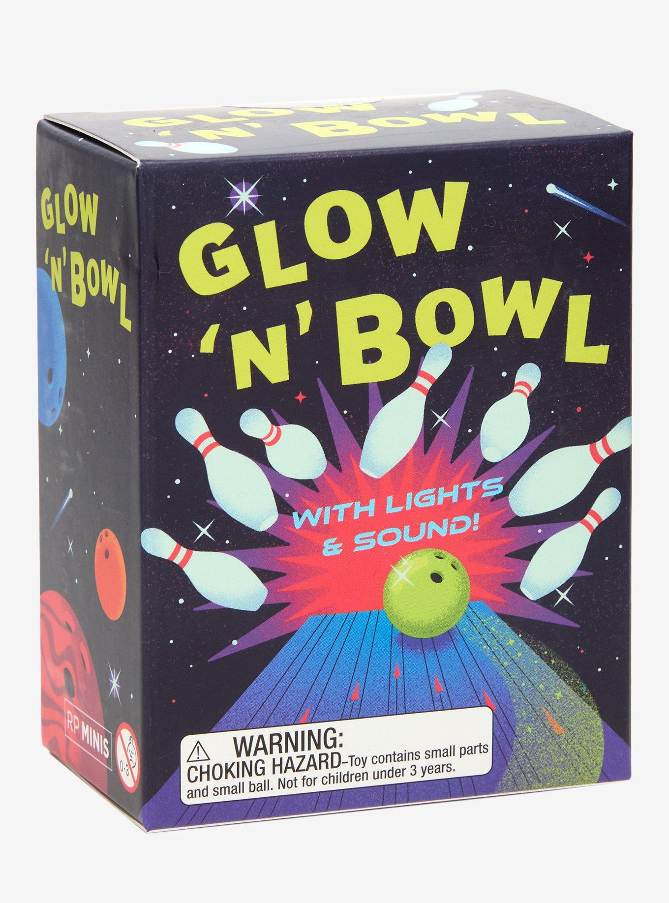 Glow 'N' Bowl Glow-In-The-Dark Game, , alternate