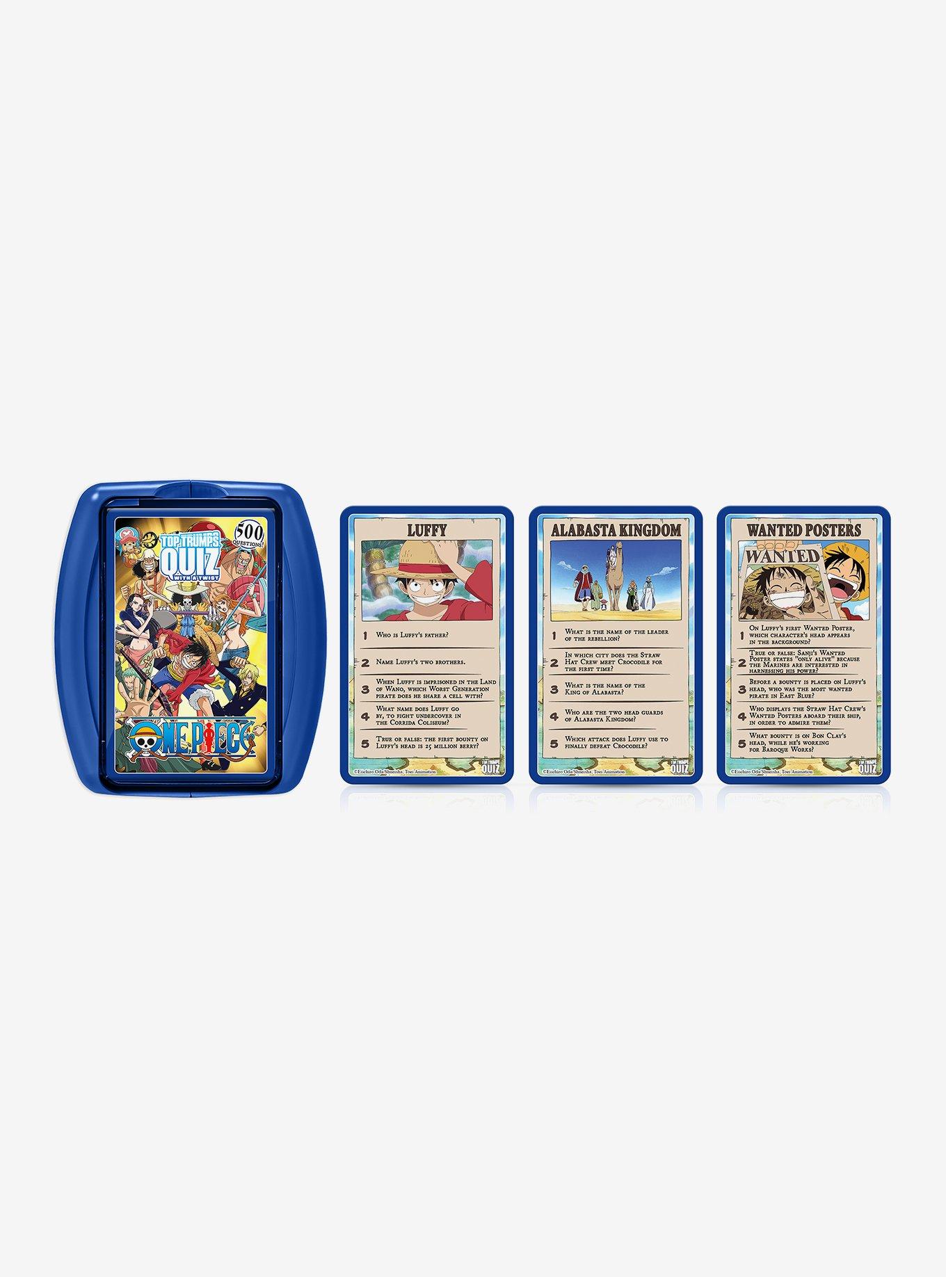 One Piece Top Trumps Quiz Card Game, , hi-res