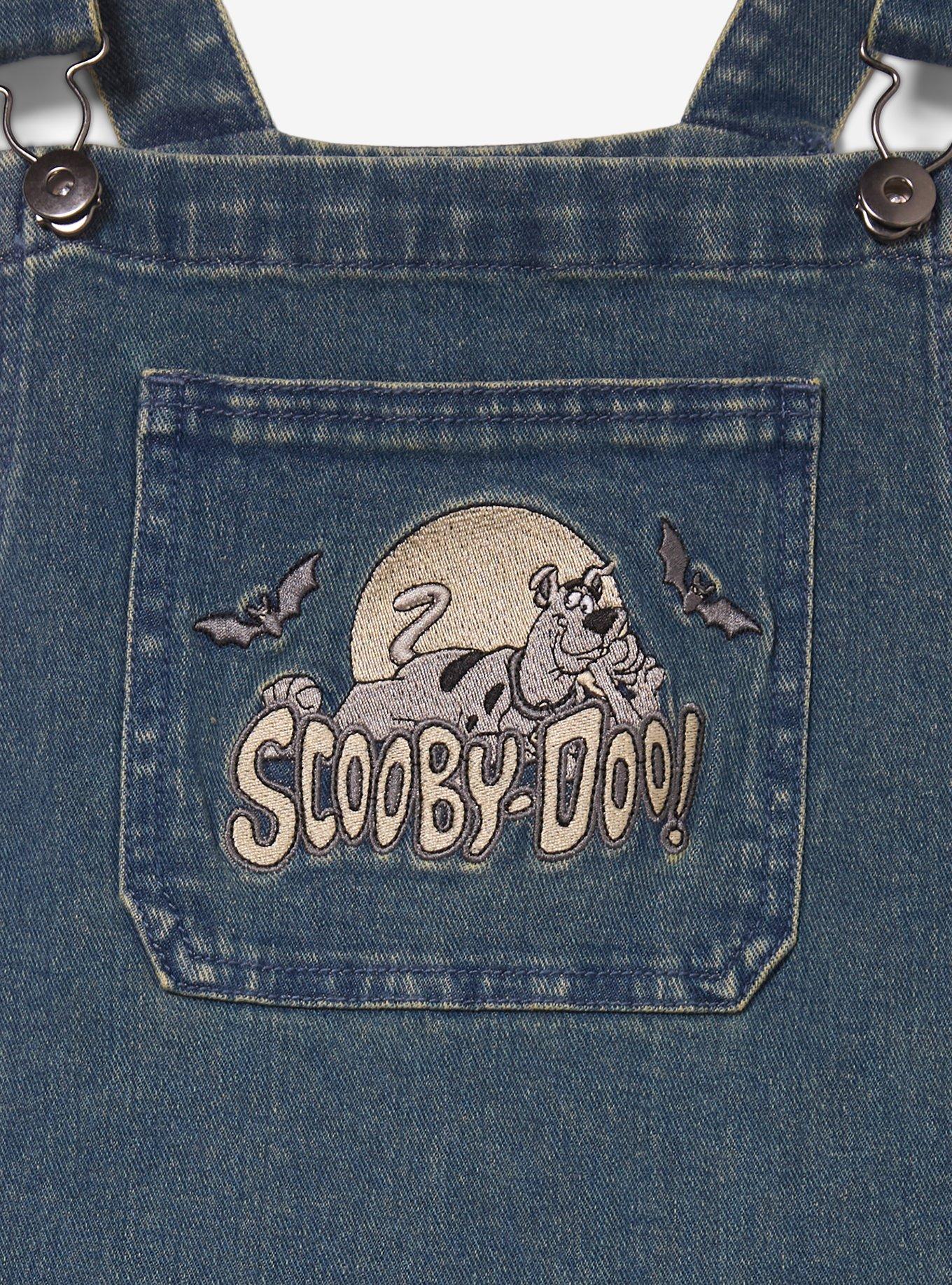 Scooby-Doo! Women's Denim Overalls - BoxLunch Exclusive, DENIM, alternate - view 3