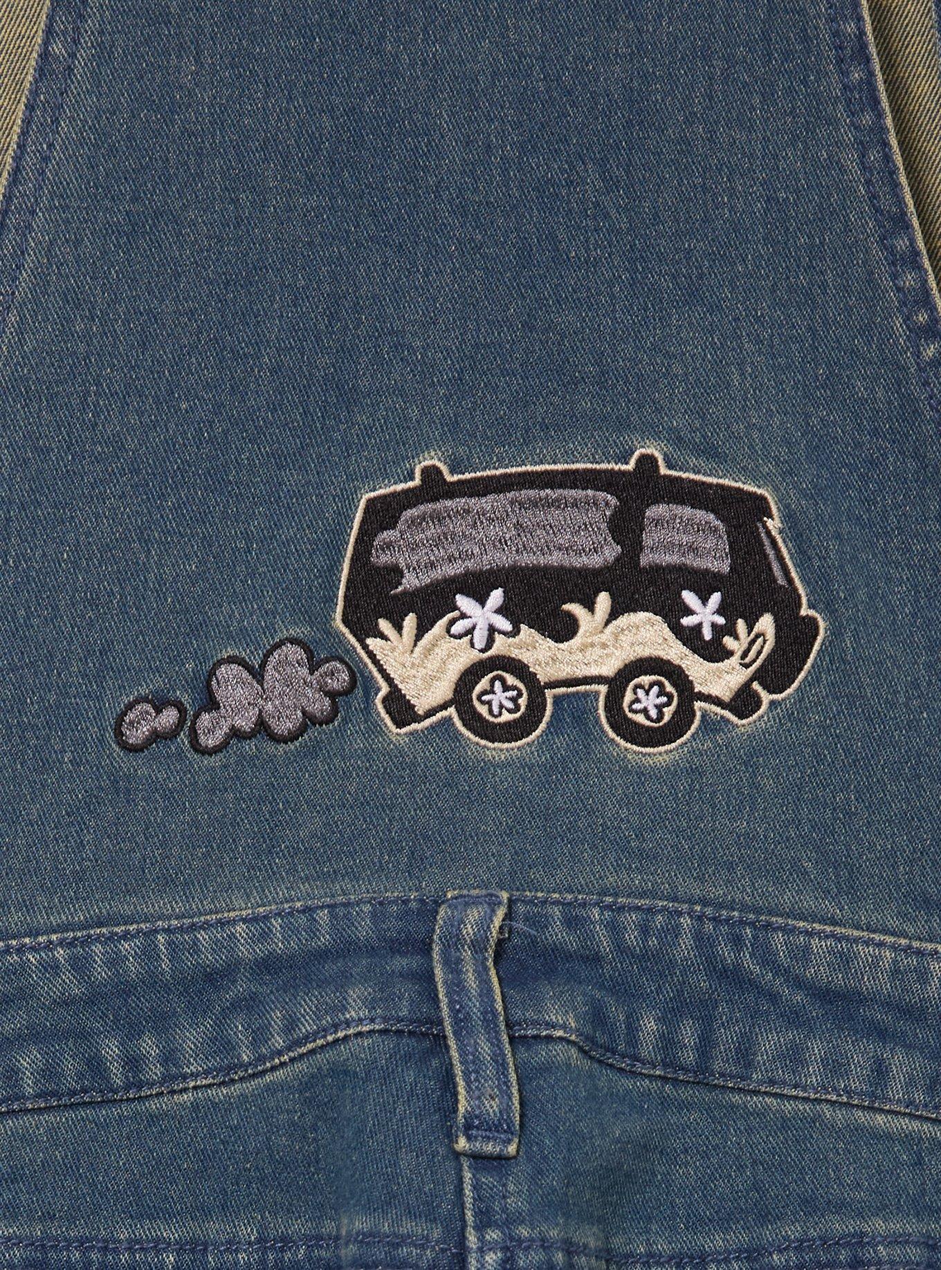 Scooby-Doo! Women's Denim Overalls - BoxLunch Exclusive, DENIM, alternate - view 4