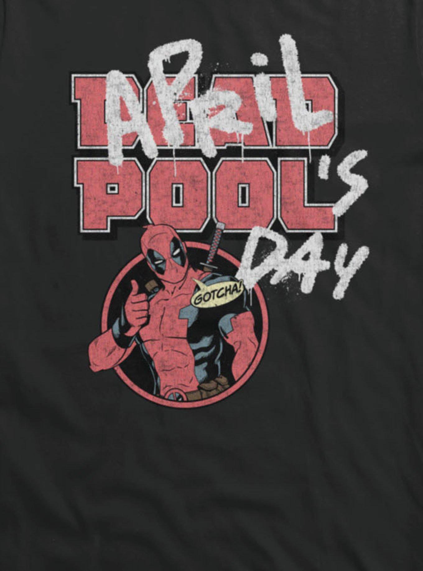 Marvel Deadpool April Pool's Day Gotcha Girls T-Shirt, , hi-res