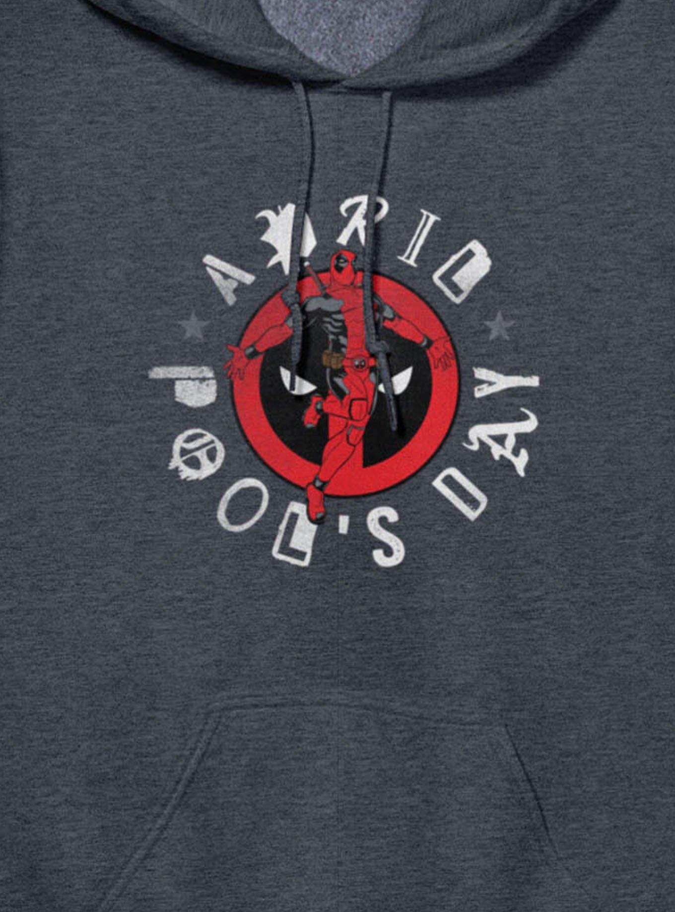 Marvel Deadpool April Pool's Day Leaping Logo Deadpool Hoodie, , hi-res