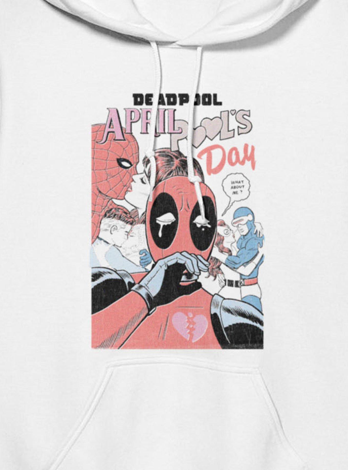 Marvel Deadpool April Pool's Day Love Couples Hoodie, , hi-res