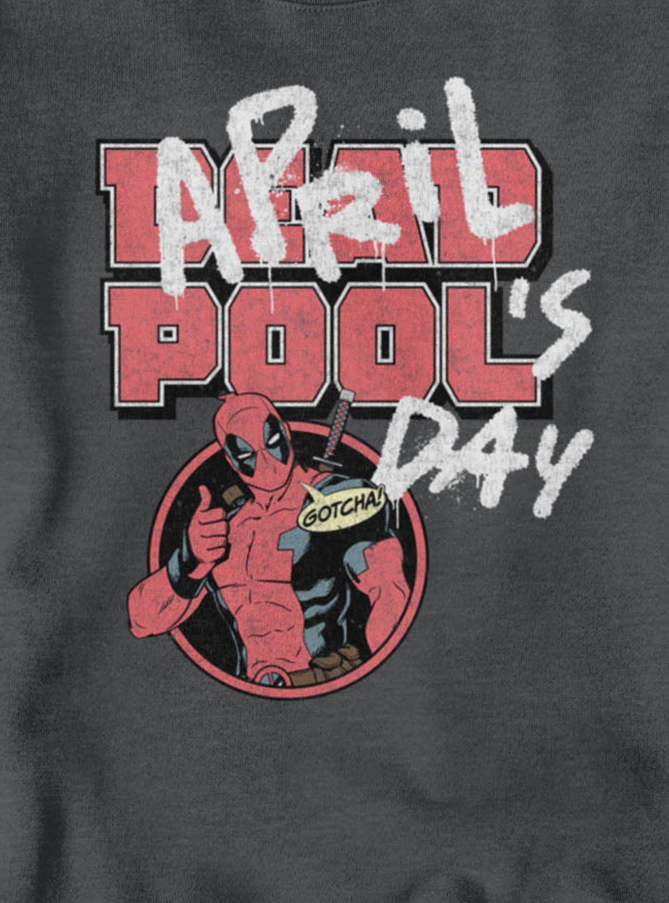Marvel Deadpool April Pool's Day Gotcha Sweatshirt, , hi-res