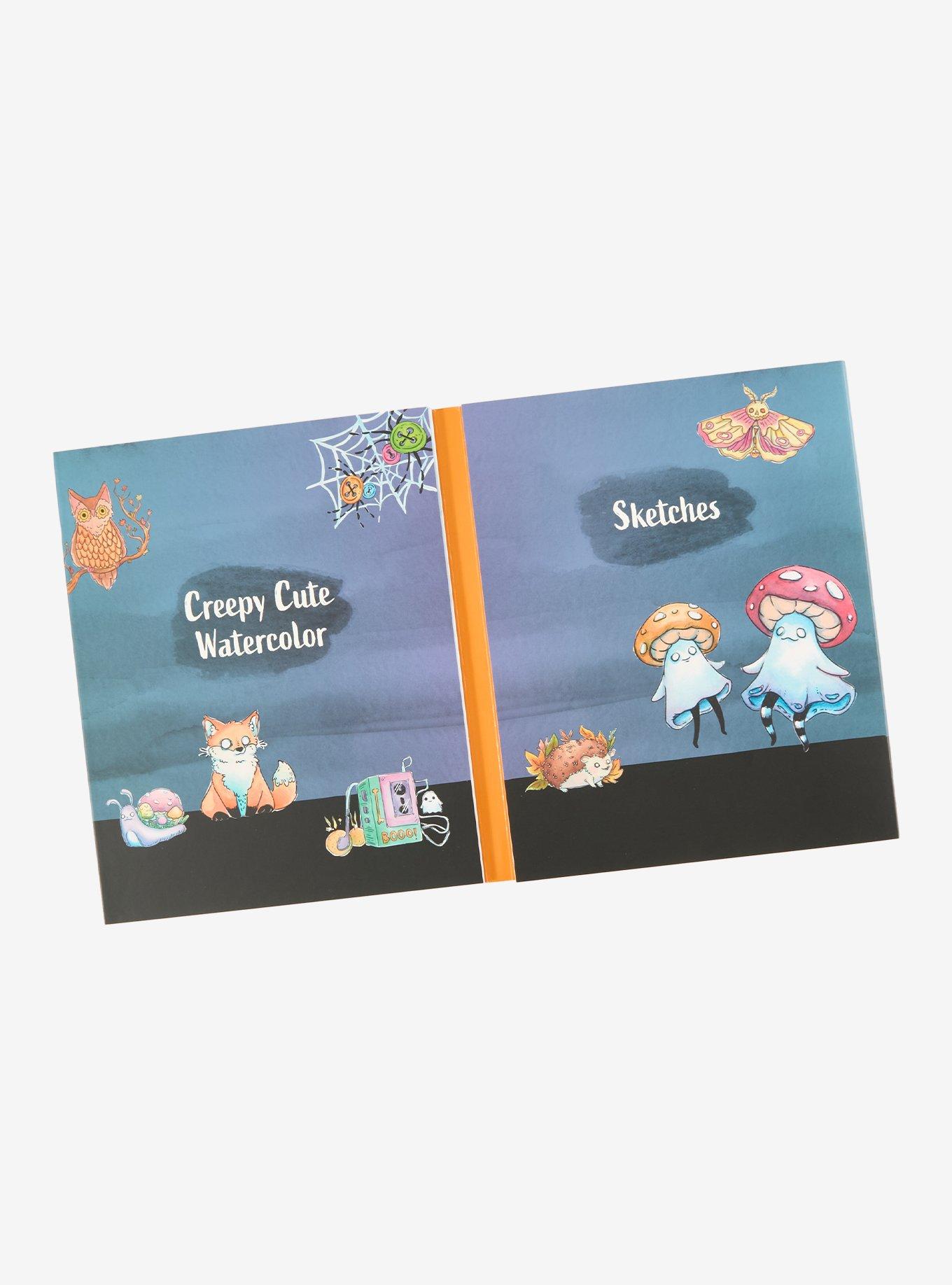 Creepy Cute Watercolor Book, , hi-res
