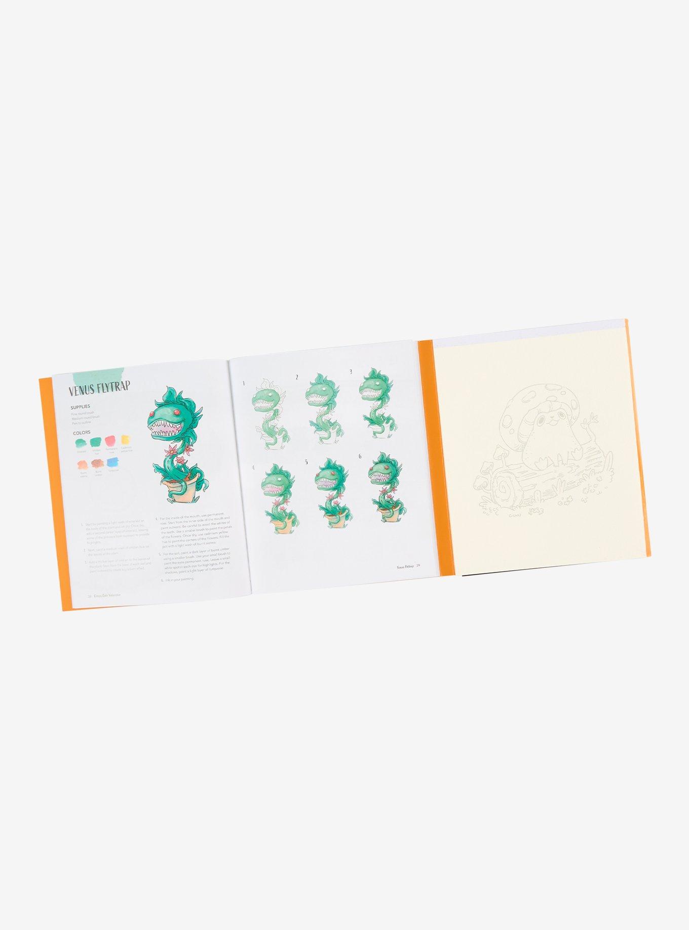 Creepy Cute Watercolor Book, , alternate