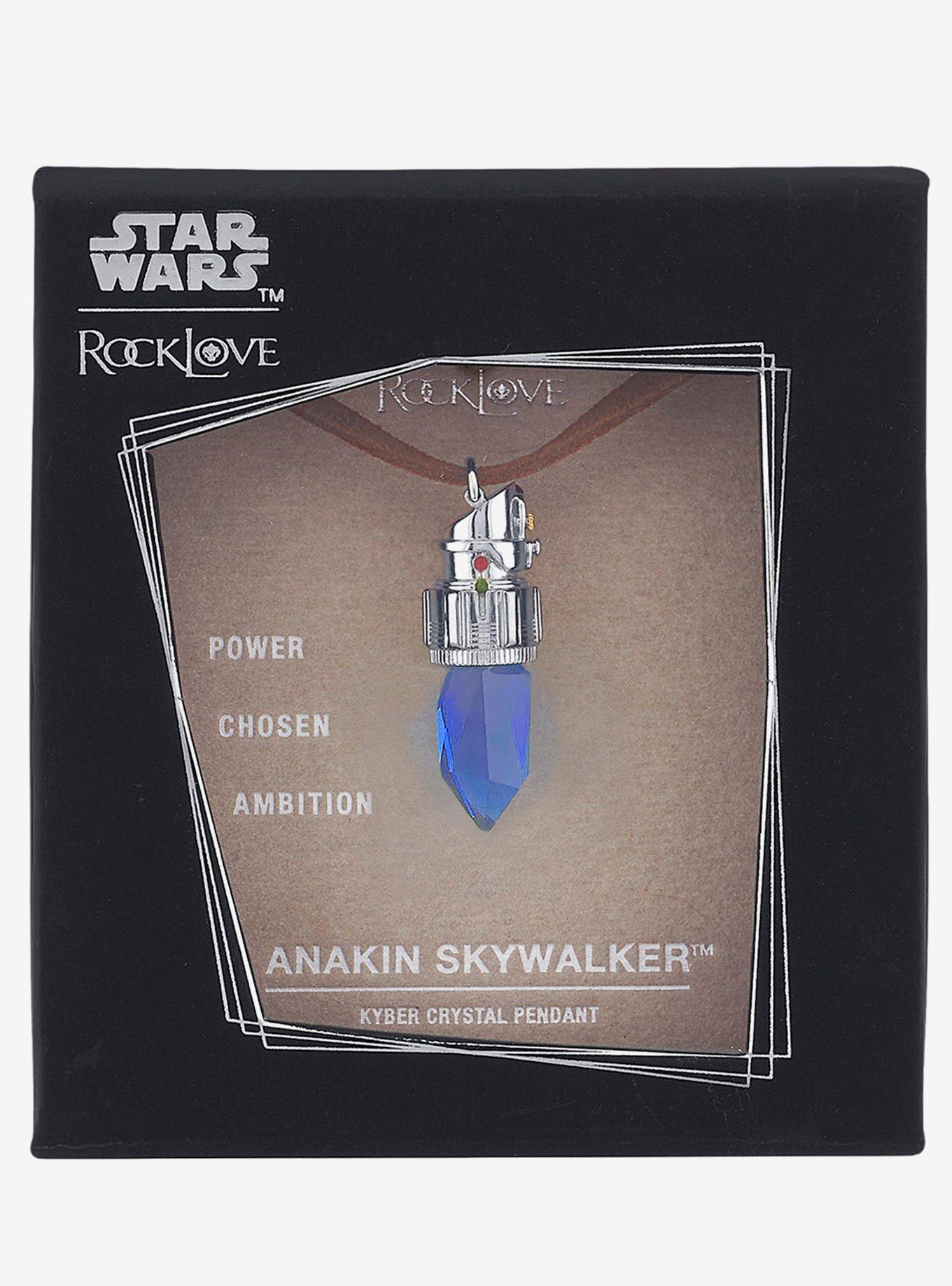 Star Wars X RockLove Anakin Skywalker Kyber Crystal Necklace, , alternate