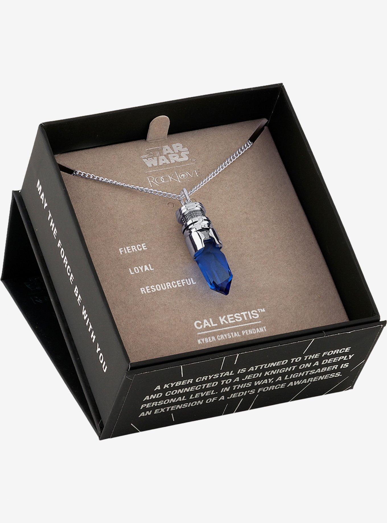 Star Wars X RockLove Cal Kestis Kyber Crystal Necklace, , alternate
