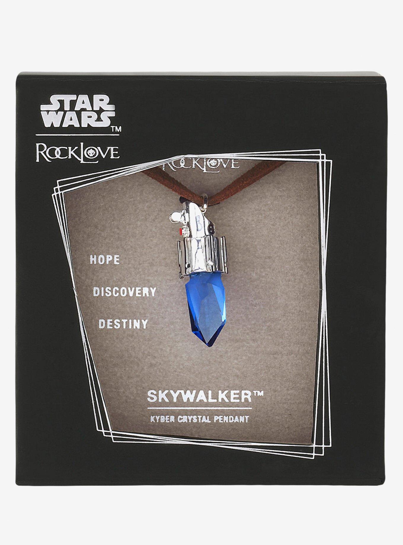 Star Wars X RockLove Skywalker Legacy Kyber Crystal Necklace, , alternate
