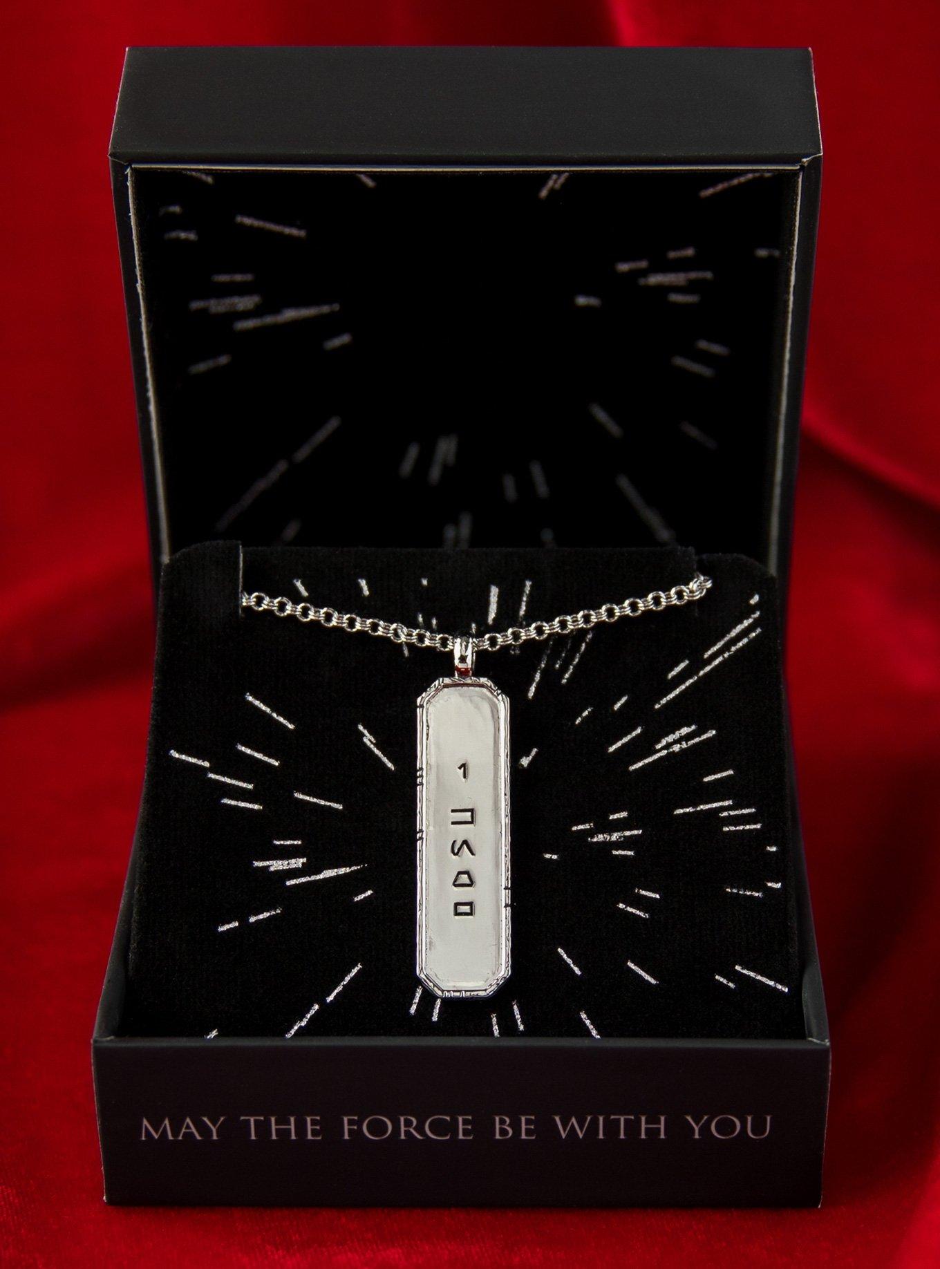 Star Wars X RockLove Galactic Forge I Know Necklace (Brass), , hi-res