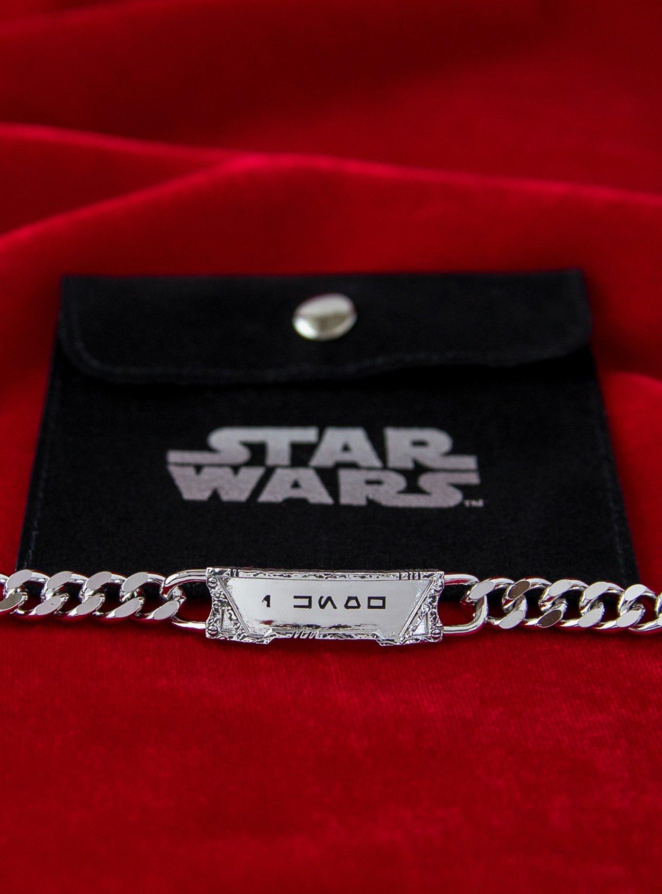 Star Wars X RockLove Galactic Forge I Know Bracelet (Brass), , alternate