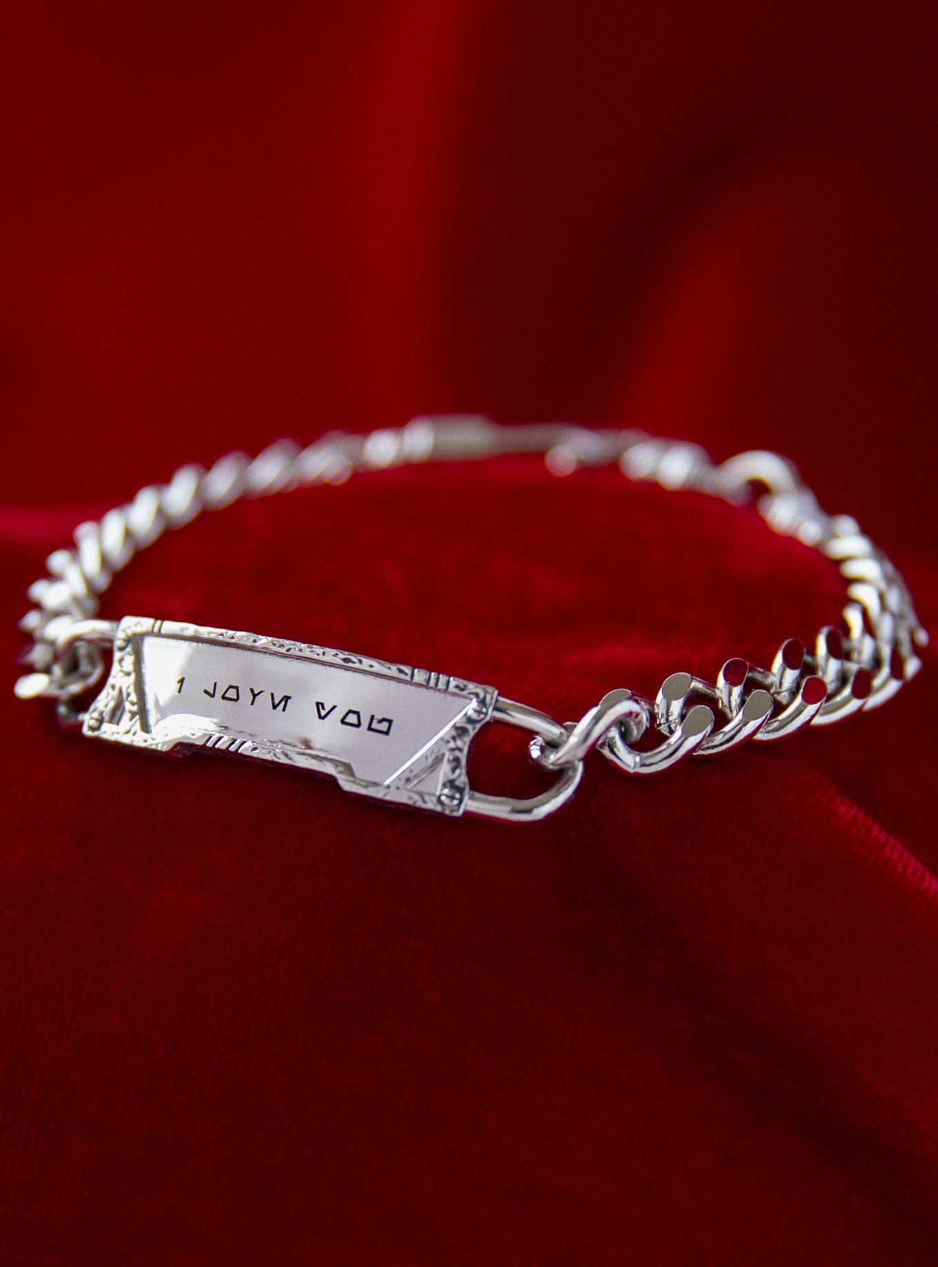 Star Wars X RockLove Galactic Forge I Love You Bracelet (Brass), , alternate