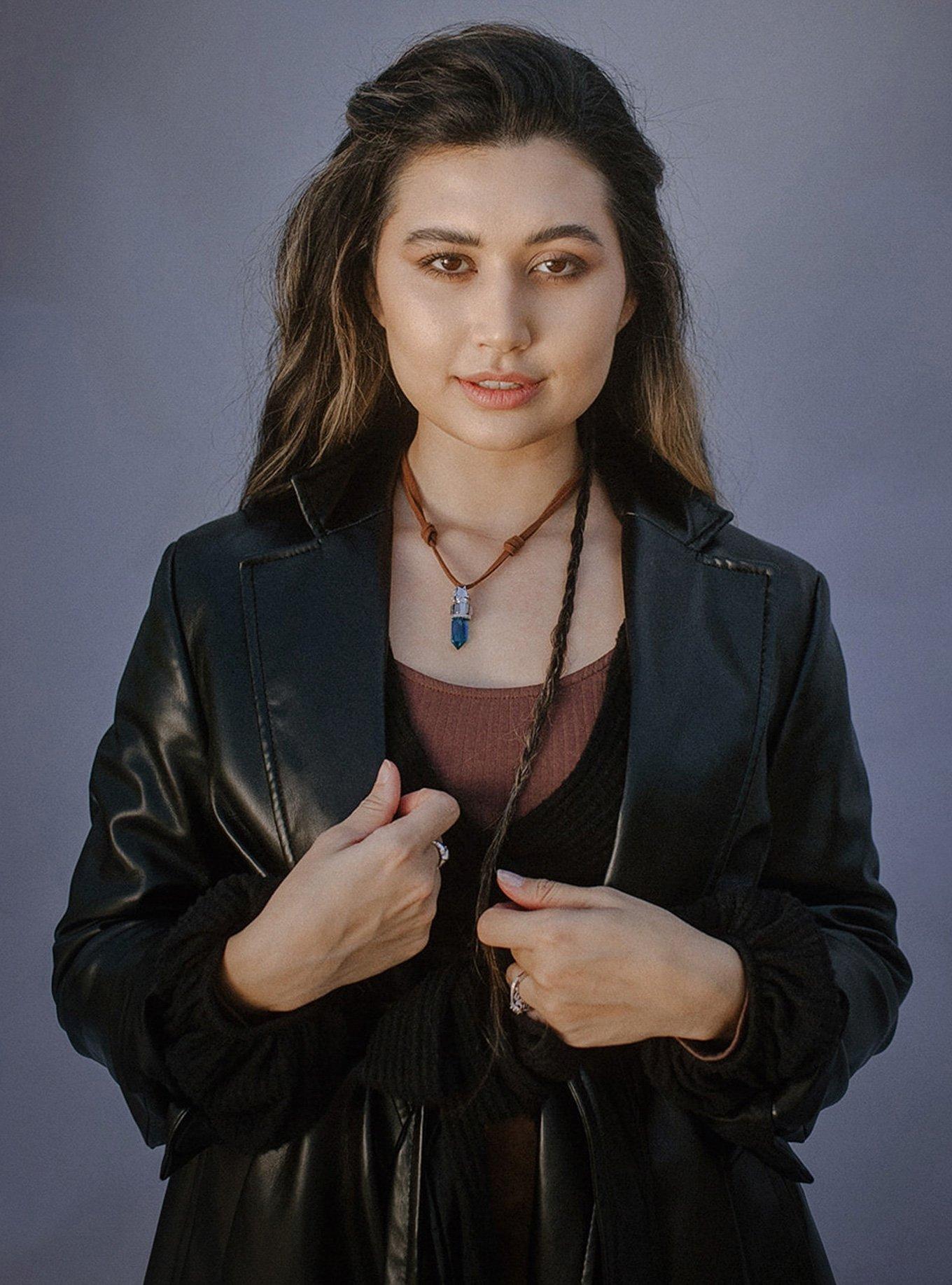 Star Wars X RockLove Anakin Skywalker Kyber Crystal Necklace