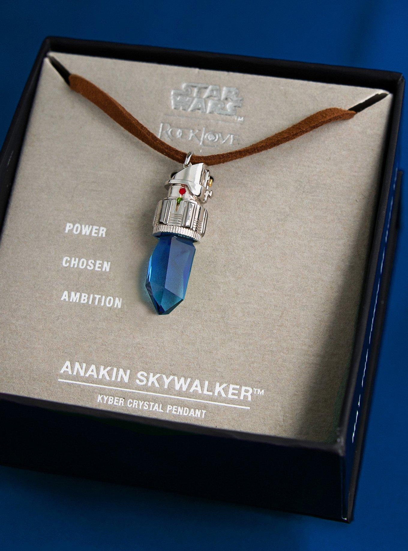 Star Wars X RockLove Anakin Skywalker Kyber Crystal Necklace, , alternate