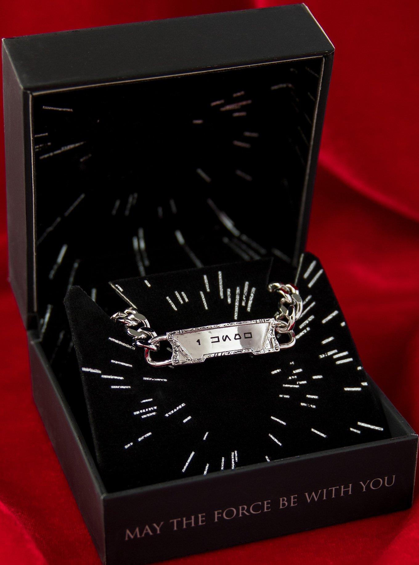 Star Wars X RockLove Galactic Forge I Know Bracelet (Brass)