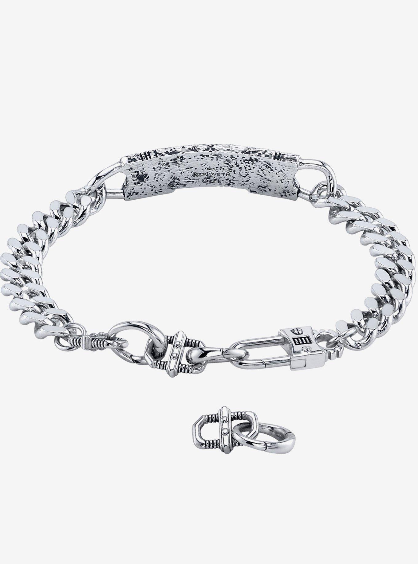 Star Wars X RockLove Galactic Forge I Know Bracelet (Brass), , alternate