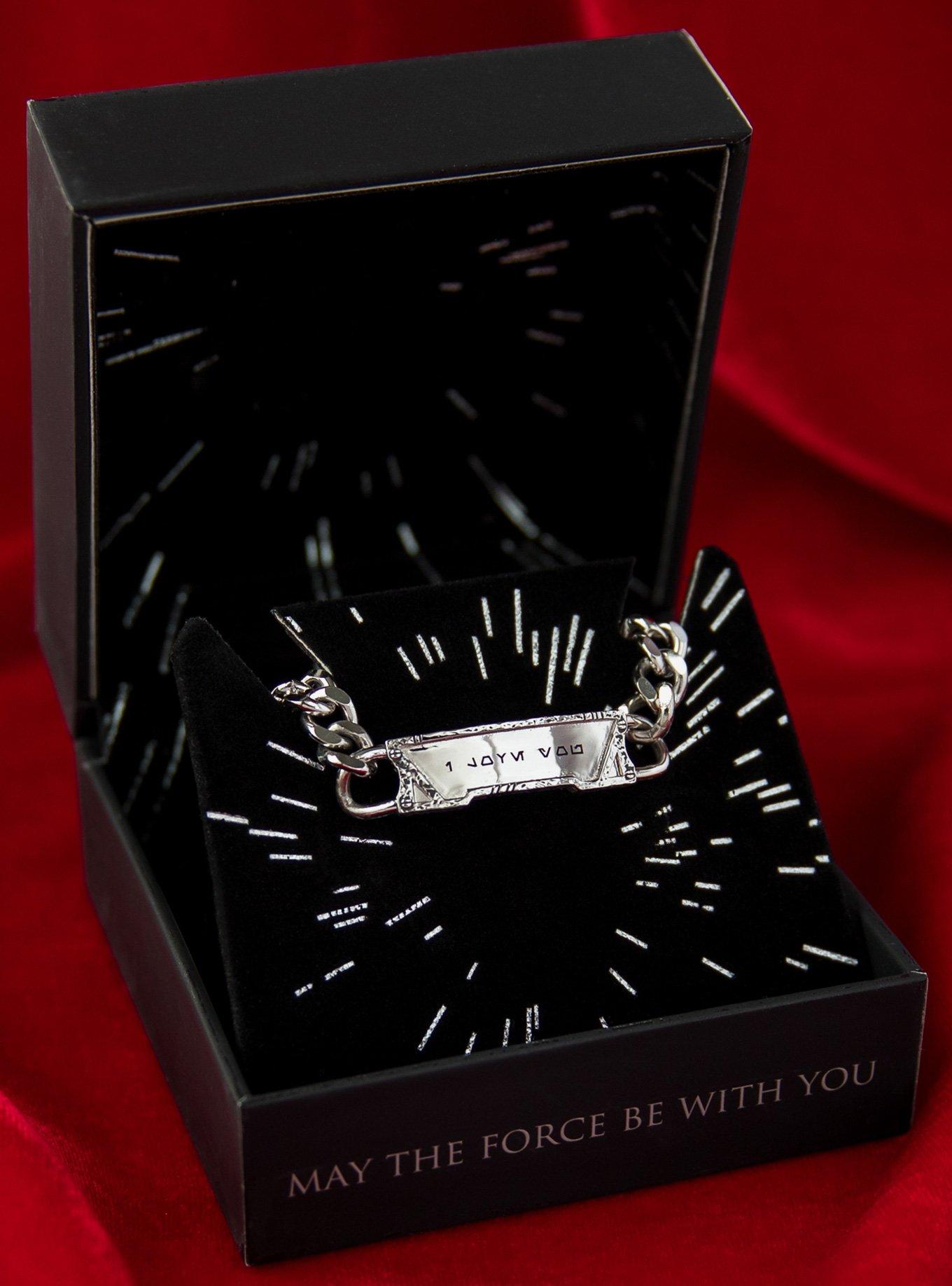 Star Wars X RockLove Galactic Forge I Love You Bracelet (Brass), , hi-res