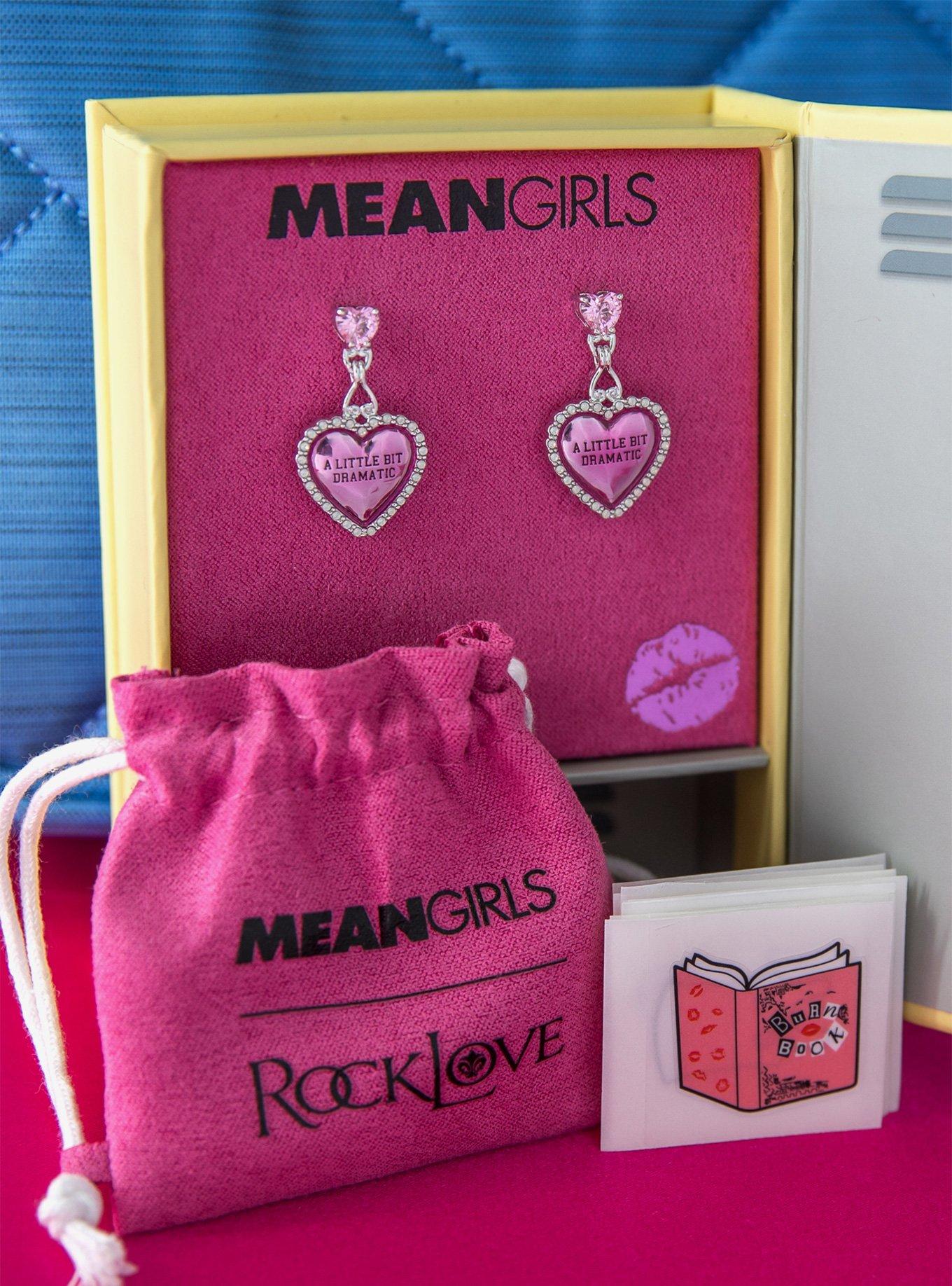 Mean Girls X RockLove A Little Bit Dramatic Earrings, , alternate