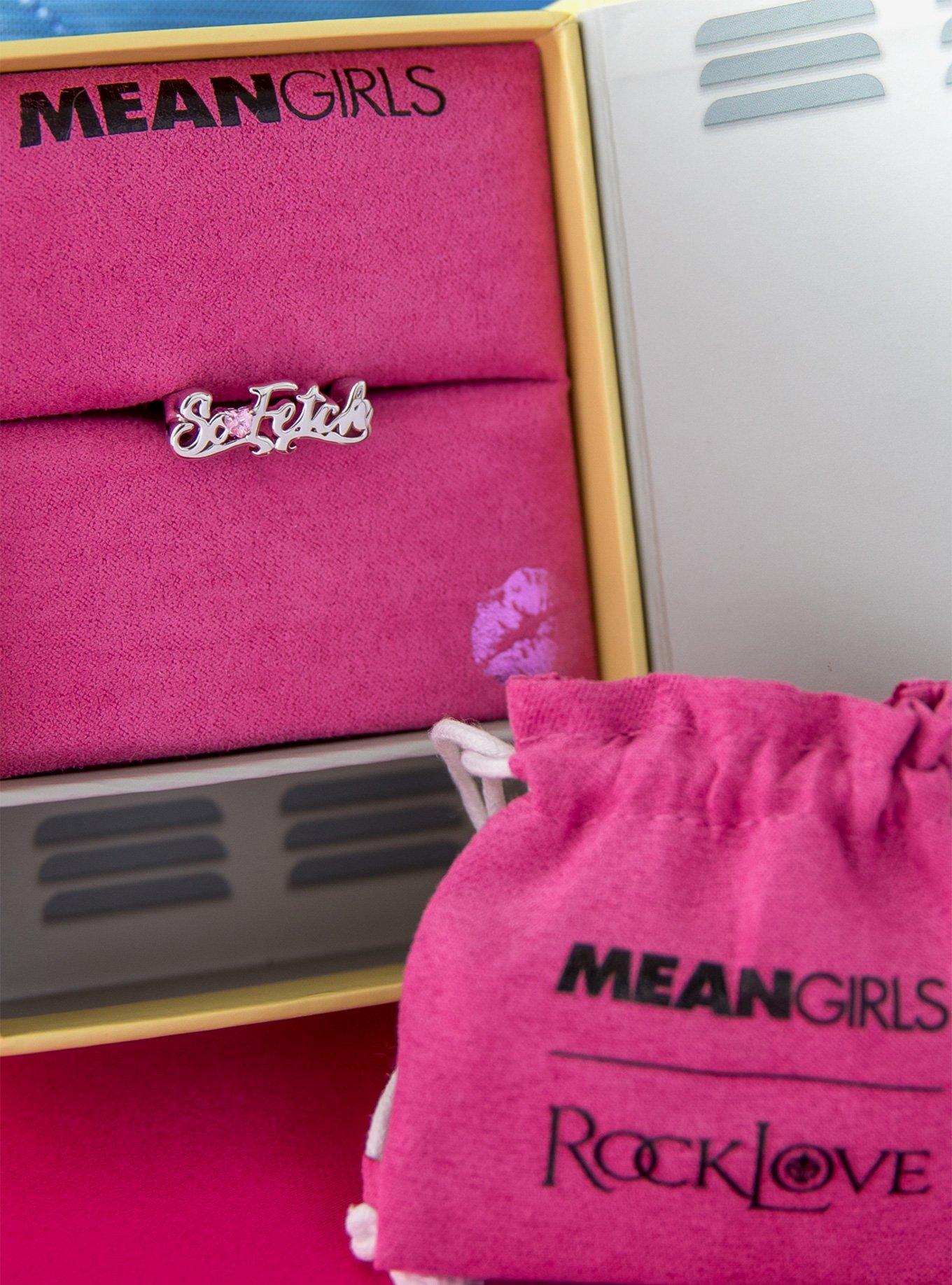 Mean Girls X RockLove So Fetch Ring, PINK, alternate